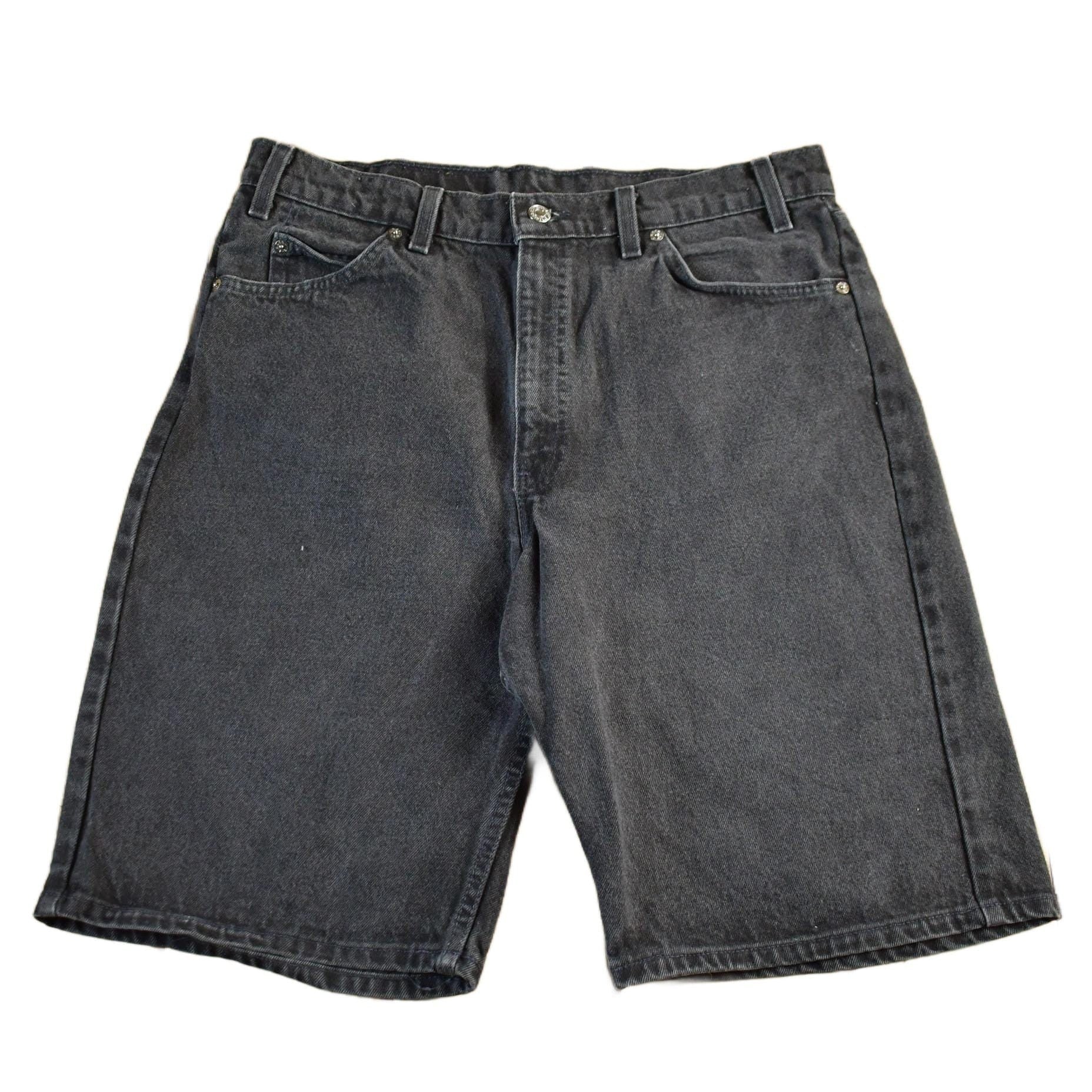 Vintage 1990s Levi's 550 Orange Tab Denim Jean Shorts Men's 34