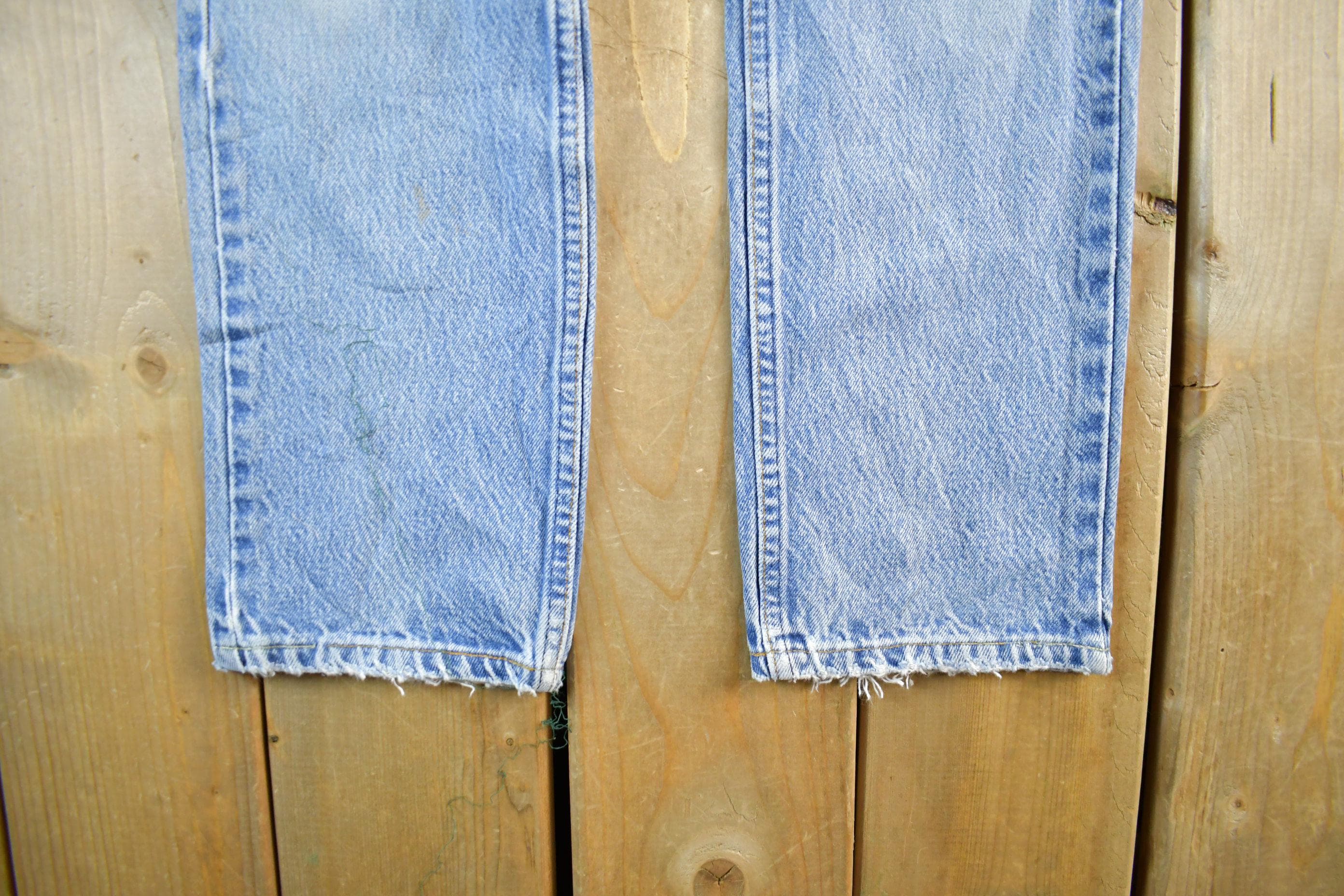 Vintage 1990s Levi's Denim Jeans Men's 28 x 27 - Image 3