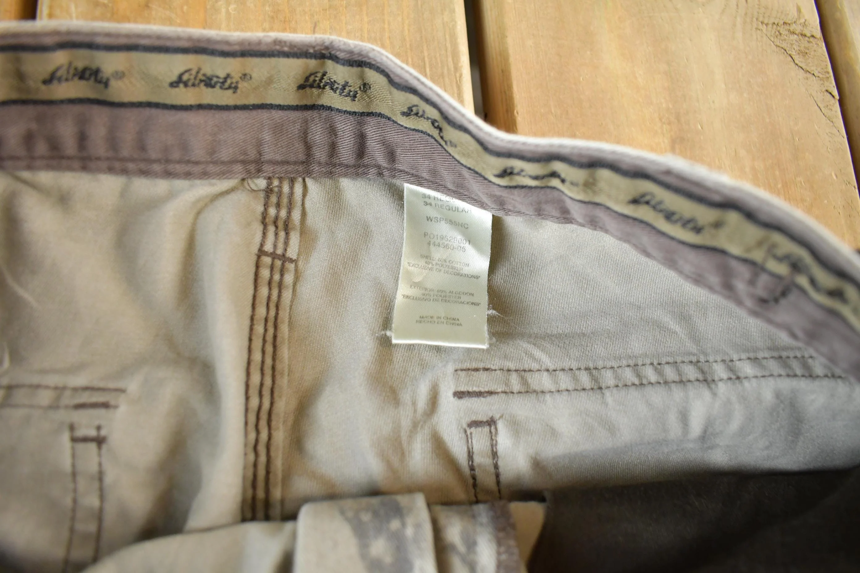 Vintage 1990s Liberty Forest Camo Cargo Hunting Pants Men's Medium 32 x 30 - Image 5