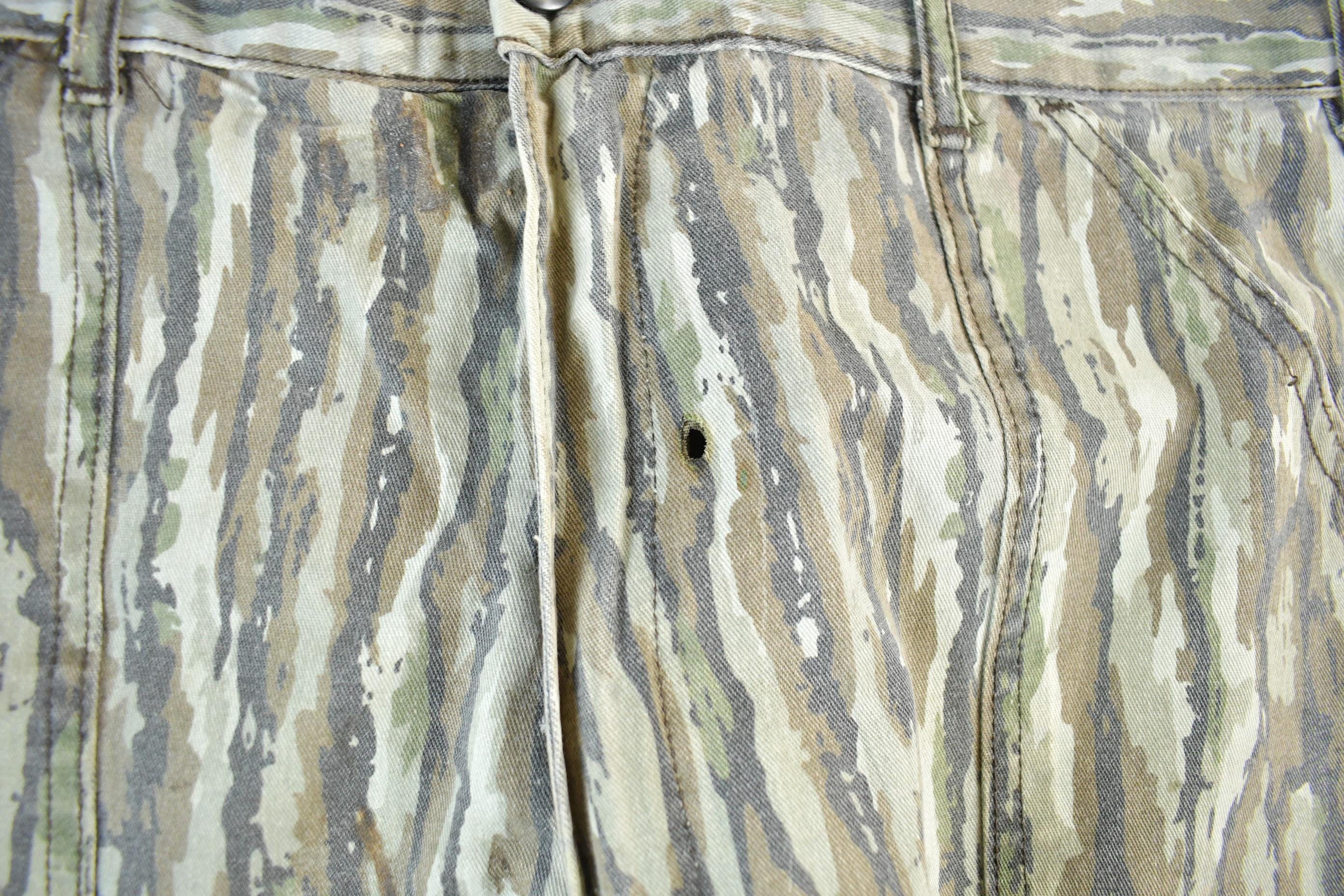 Vintage 1990s Liberty Forest Camo Cargo Hunting Pants Men's Medium 33 x 31 - Image 4