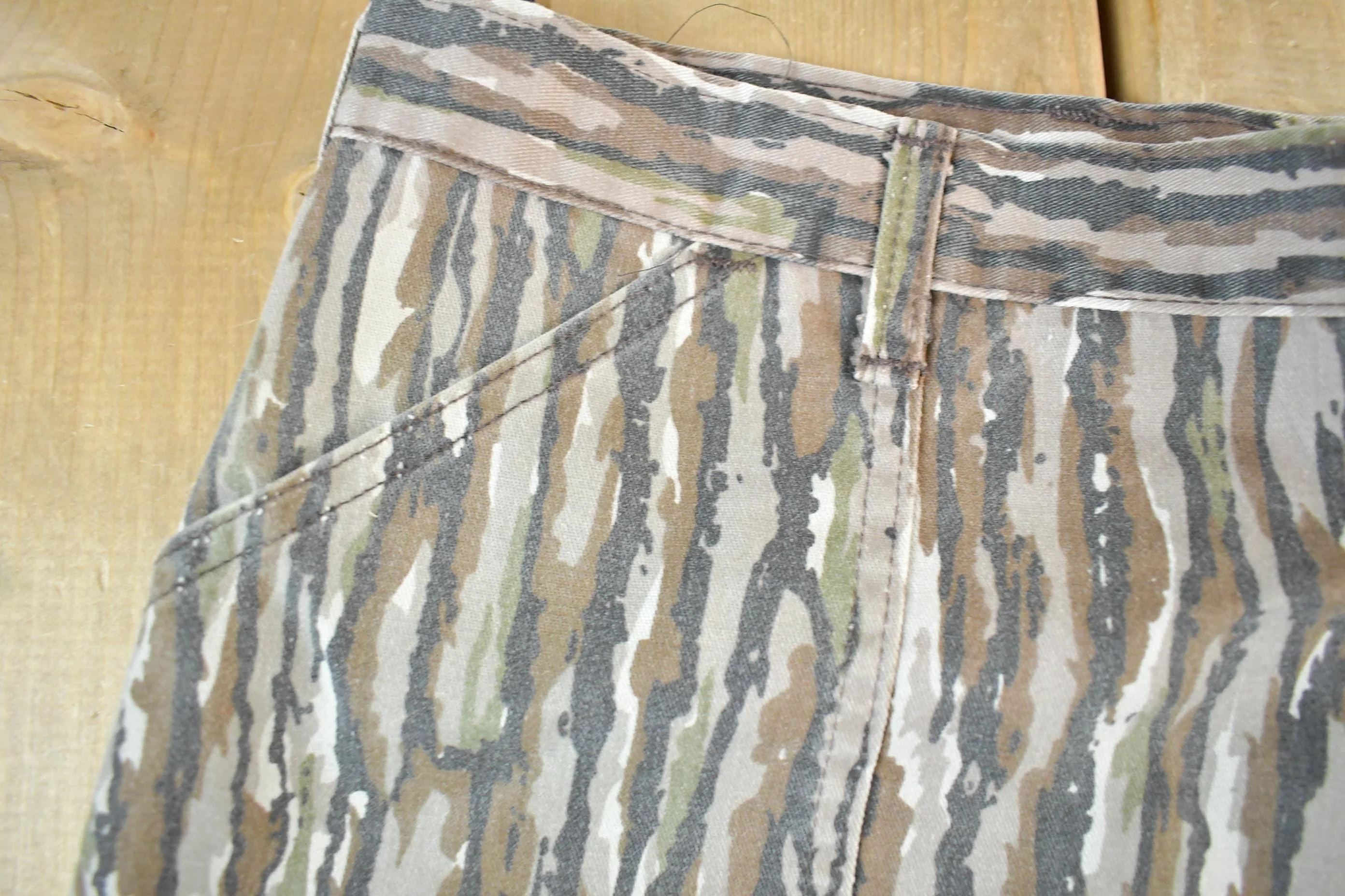 Vintage 1990s Liberty Forest Camo Cargo Hunting Pants Men's XL 40 x 25 - Image 4