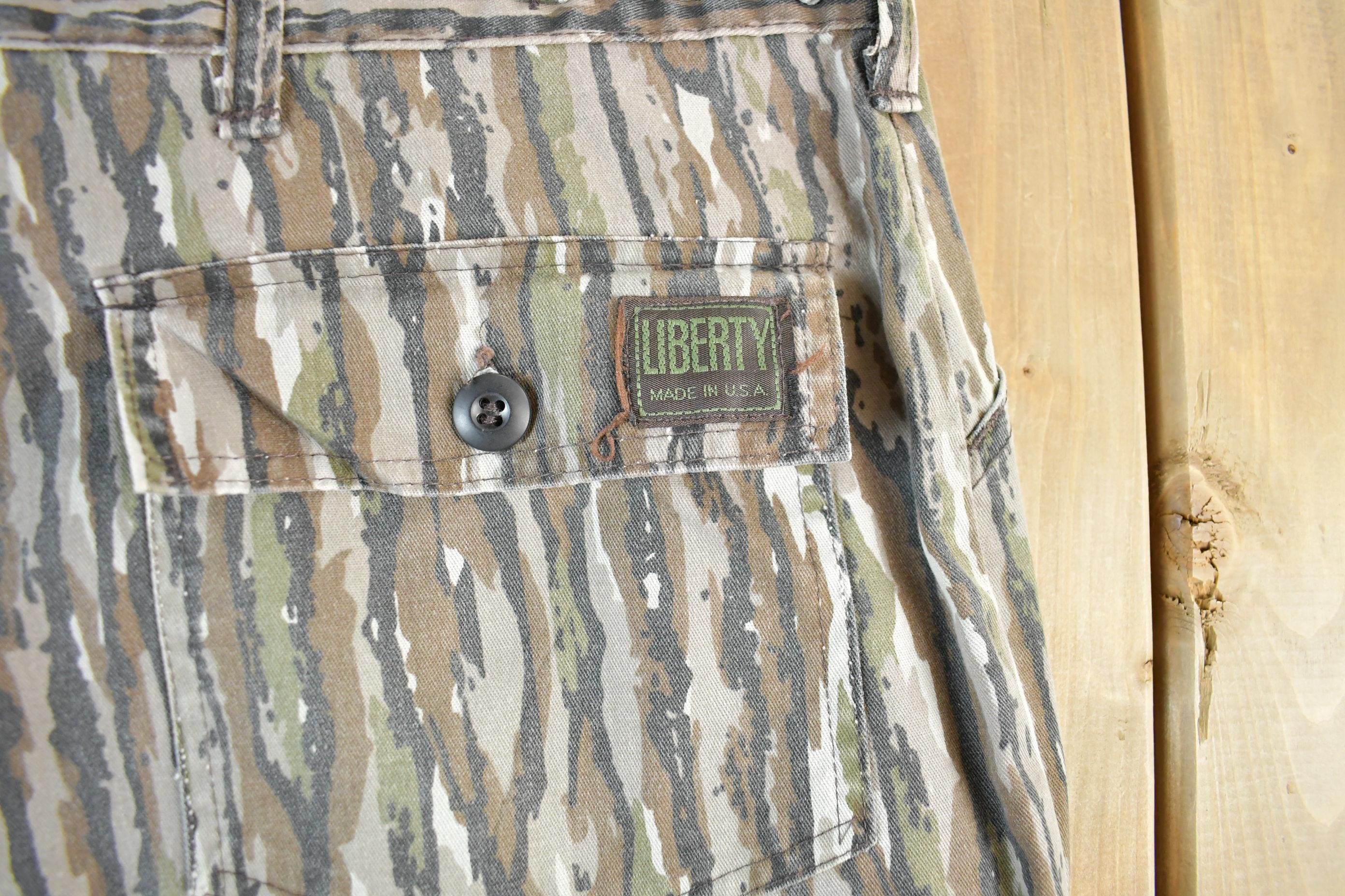 Vintage 1990s Liberty Forest Camo Cargo Hunting Pants Men's XL 40 x 25 - Image 5