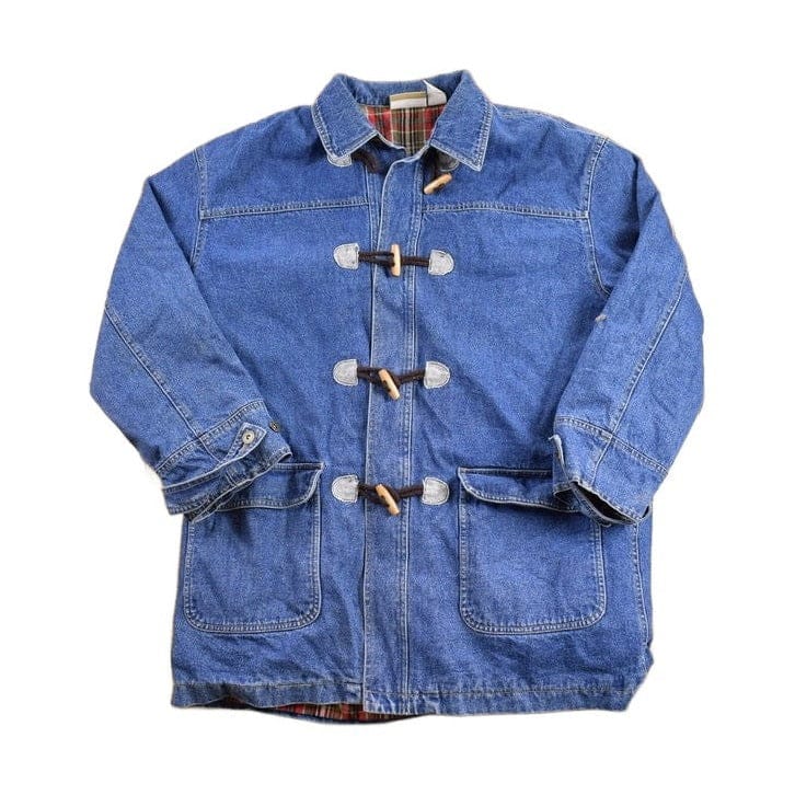 Vintage 1990s Liz Claiborne Denim Jean Jacket Men's Large