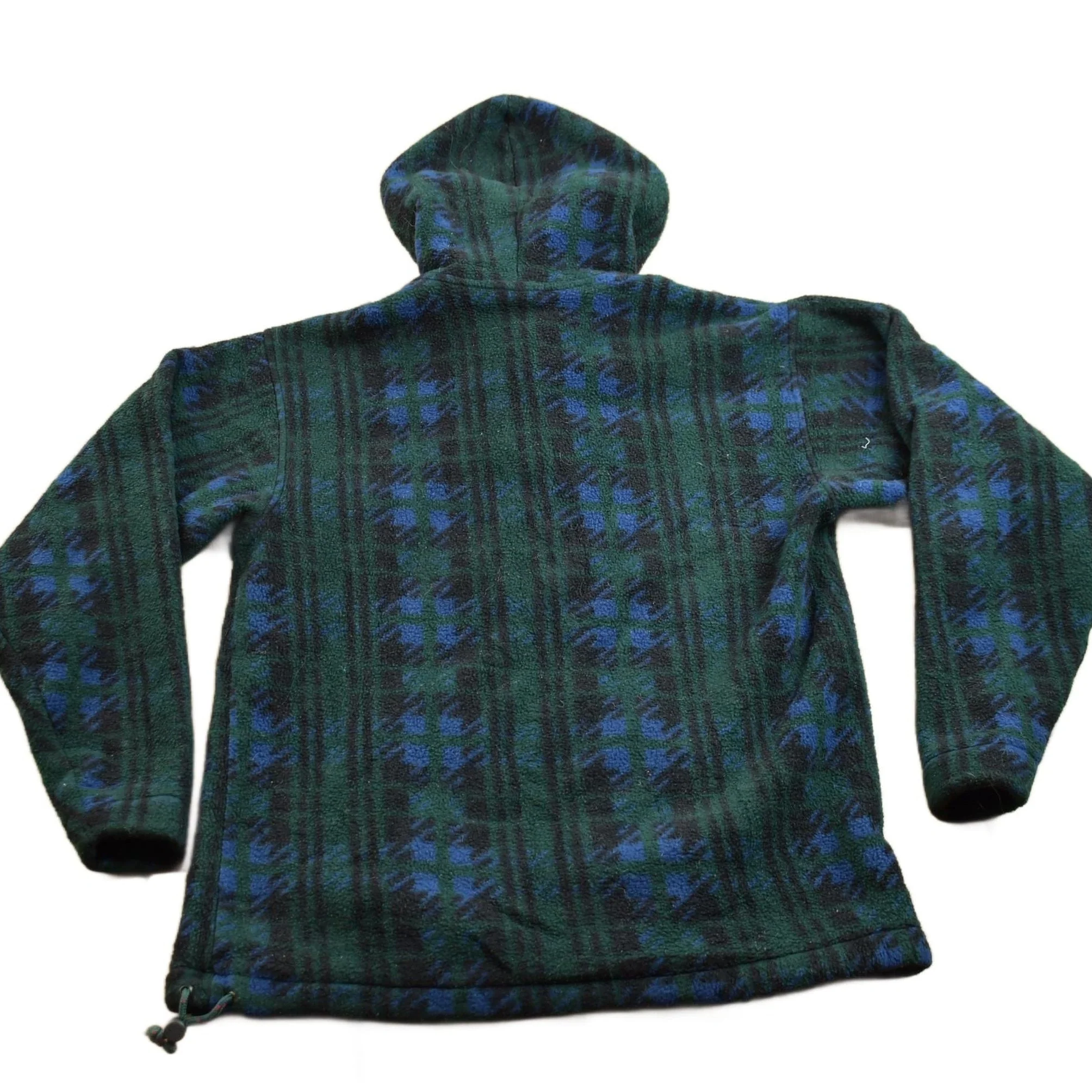 Vintage 1990s LL Bean T Snap Fleece Hoodie Women's S - Image 2