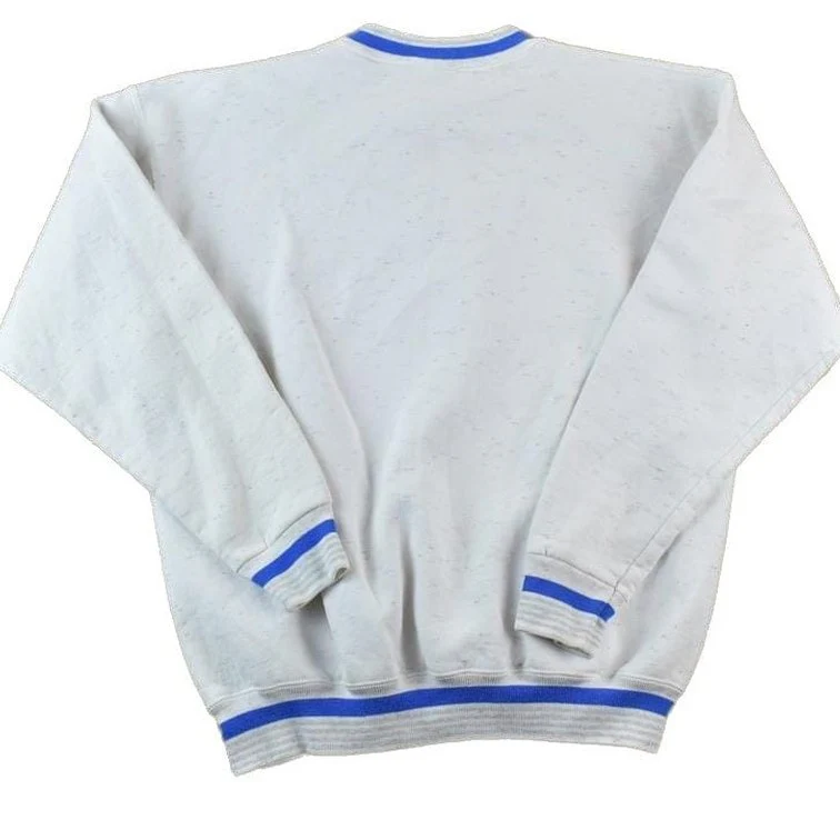 Vintage 1990s Long Lake Eveleth Minnesota Crewneck Sweatshirt Made In USA Men's Large - Image 2
