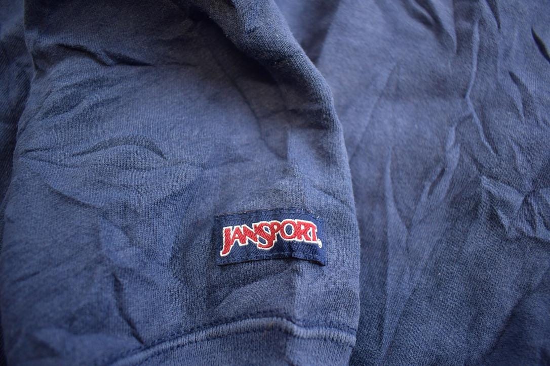 Vintage 1990s Luther College Embroidered Jansport Crewneck Sweatshirt Men's XL - Image 4