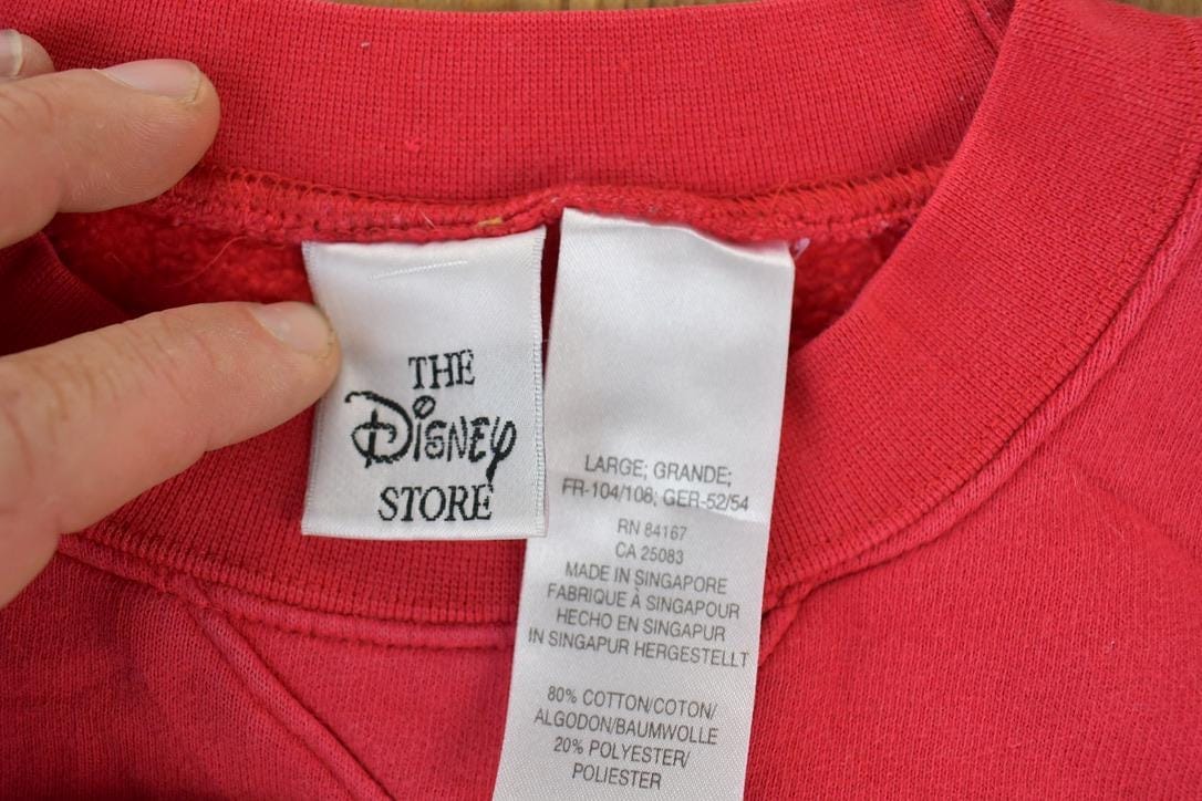 Vintage 1990s Mickey Mouse Crewneck Men's Large - Image 3