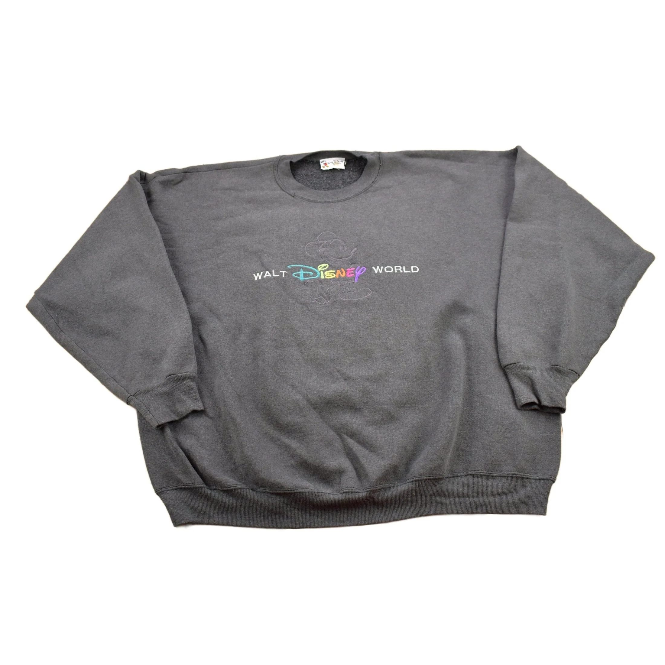 Vintage 1990s Mickey Mouse Walt Disney World Disney Crewneck Men's 2XL