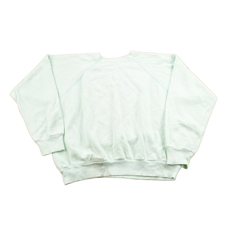Vintage 1990s Mint Blank Crewneck Sweatshirt Women's S