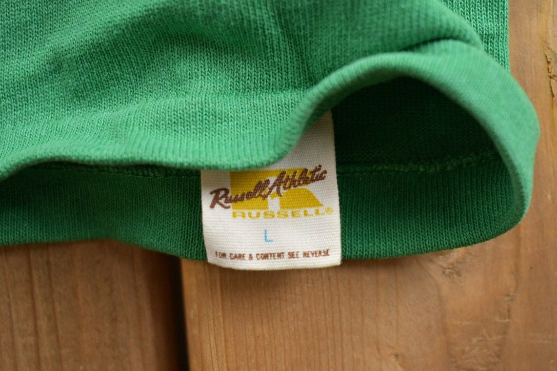 Vintage 1990s Monroe Community College Baseball Collegiate Crewneck Men's Medium - Image 4