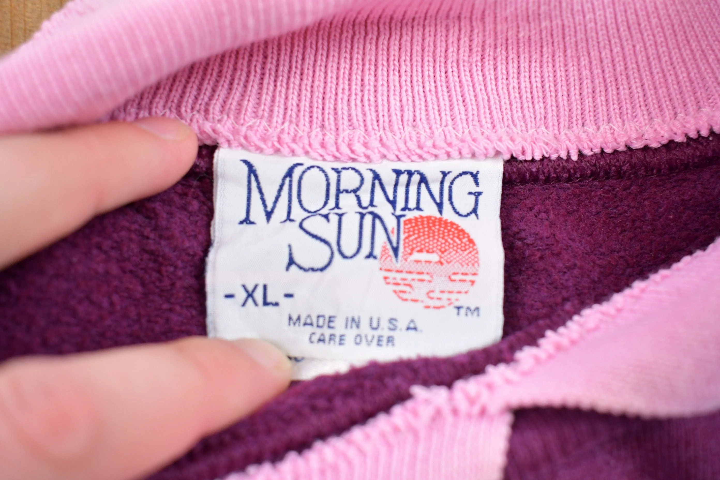 Vintage 1990s Morning Sun Whitton Crewneck Sweater Women's L - Image 3