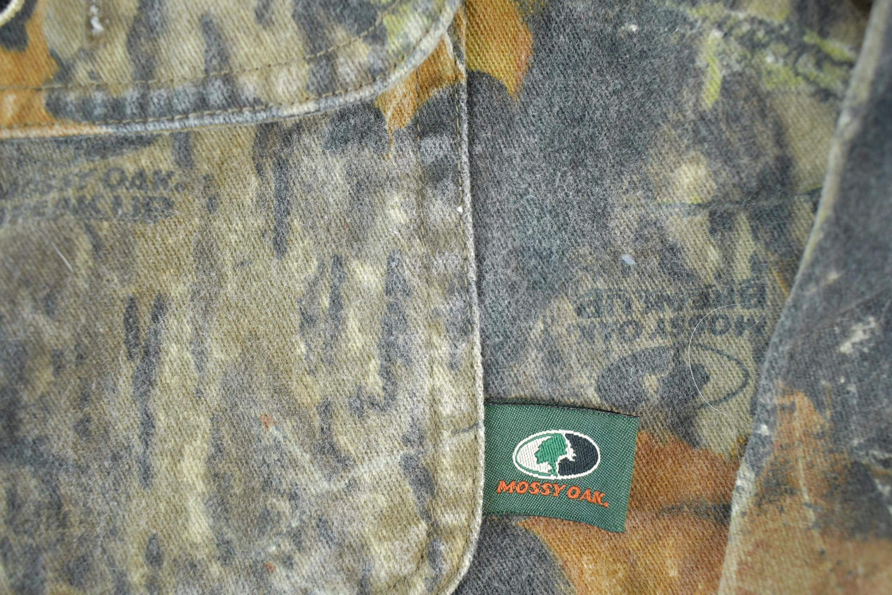Vintage 1990s Mossy Oak Apparel Realtree Camo Button Up Shirt Women's XL - Image 4