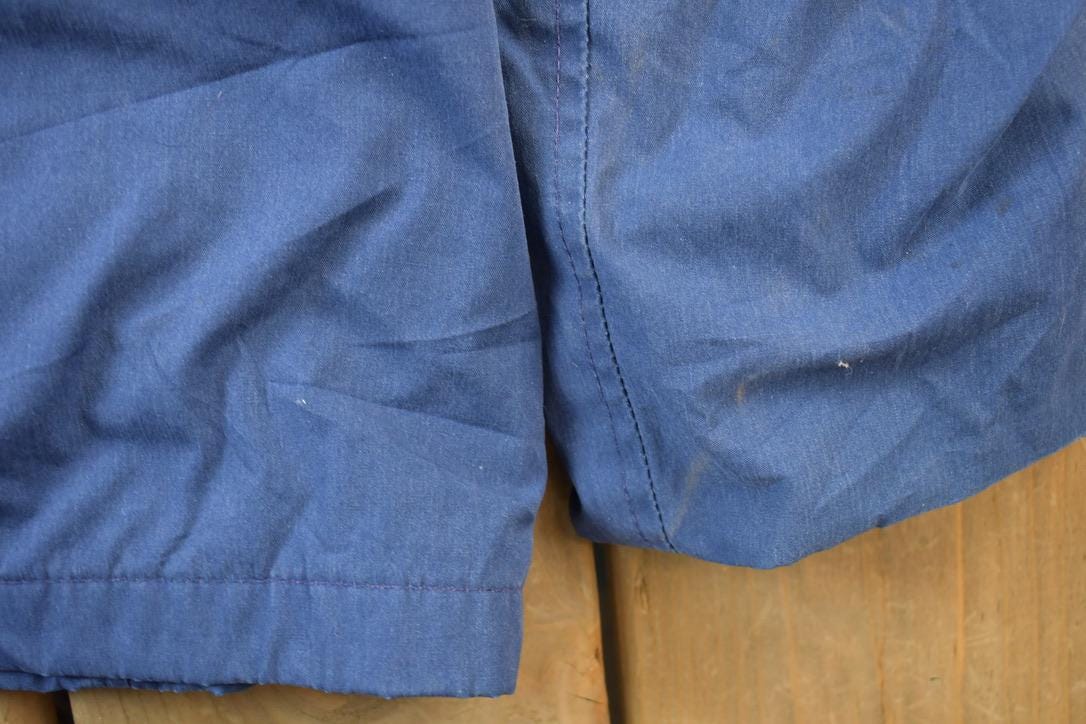Vintage 1990s Navy Deck Jacket Men's Large - Image 9