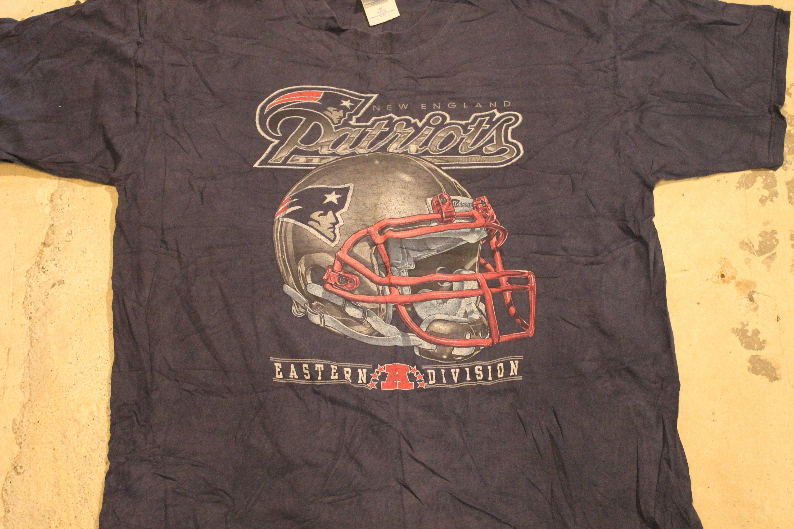 Vintage 1990s New England Patriots NFL T Shirt Men's 2XL - Image 3