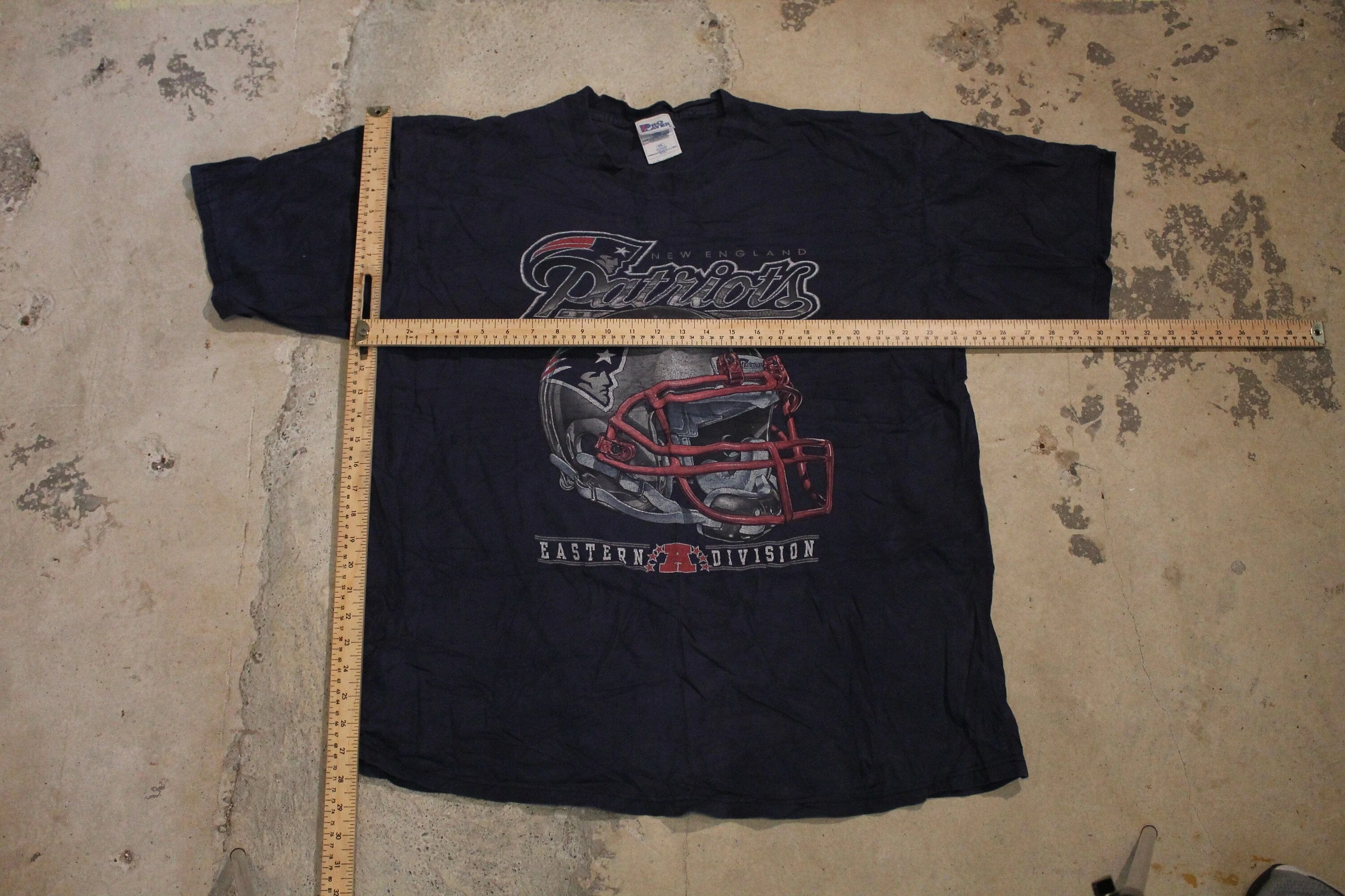 Vintage 1990s New England Patriots NFL T Shirt Men's 2XL - Image 6