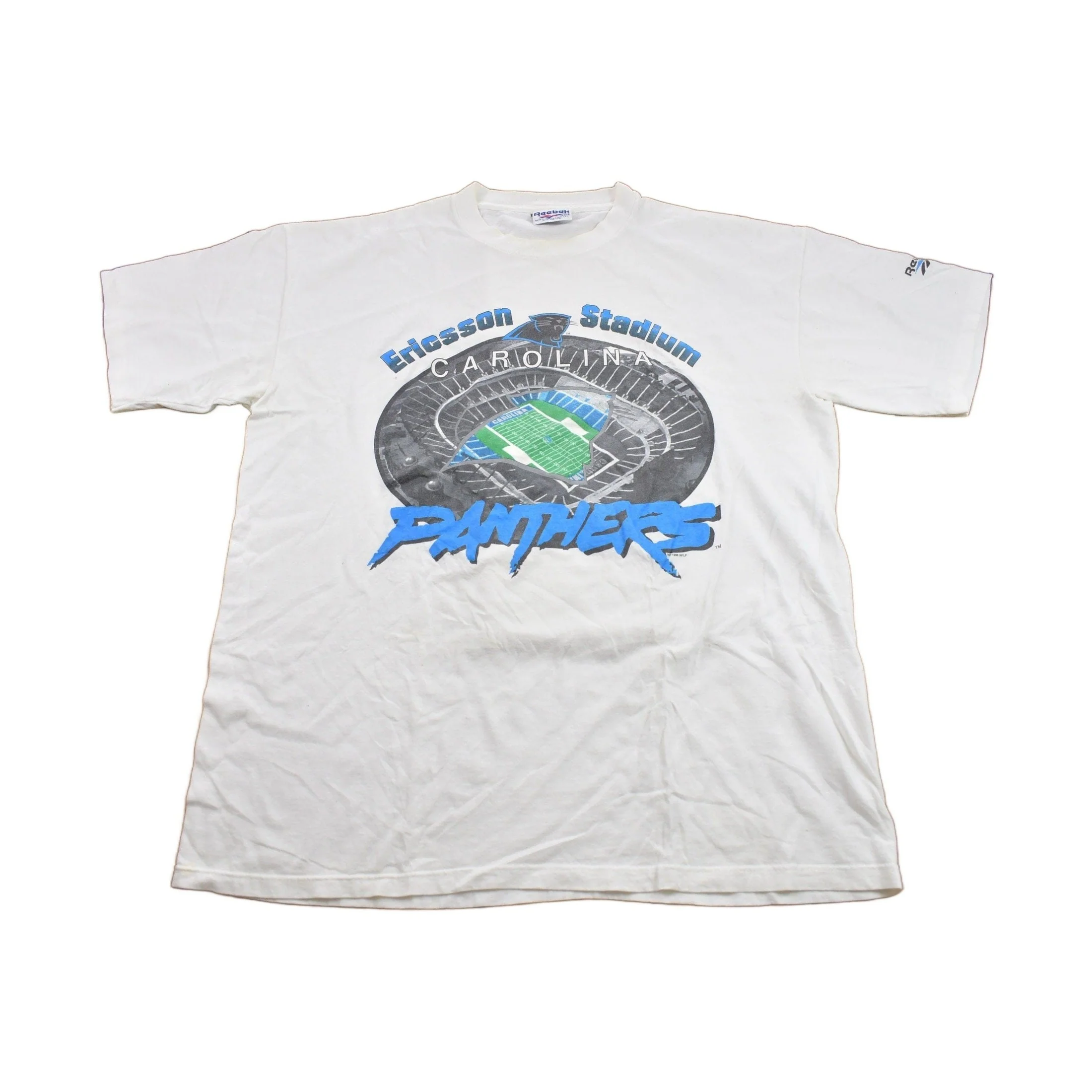 Vintage 1990s NFL Carolina Panthers Graphic T-Shirt Men's XL