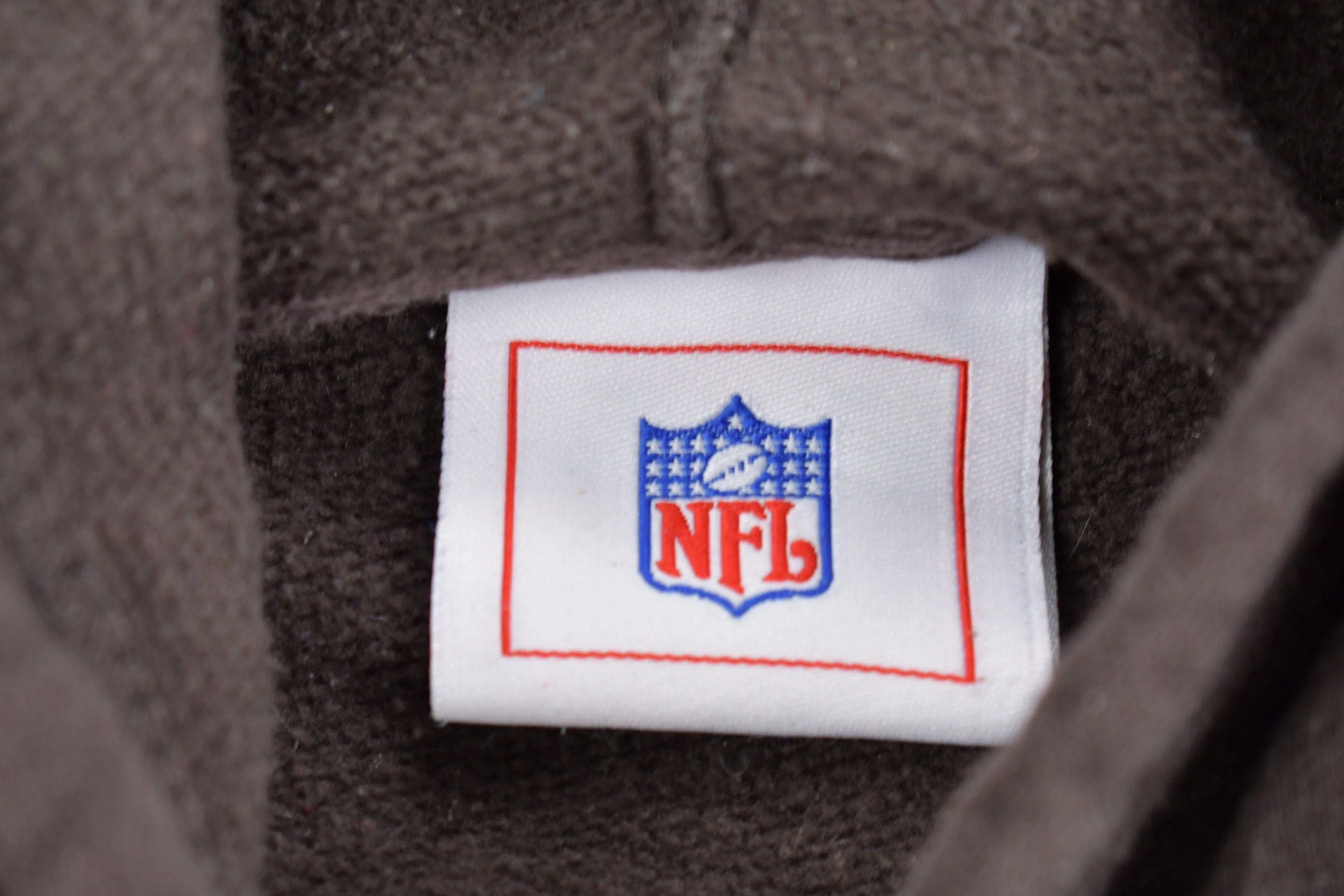 Vintage 1990s NFL Cleveland Browns Hoodie Men's XL - Image 4