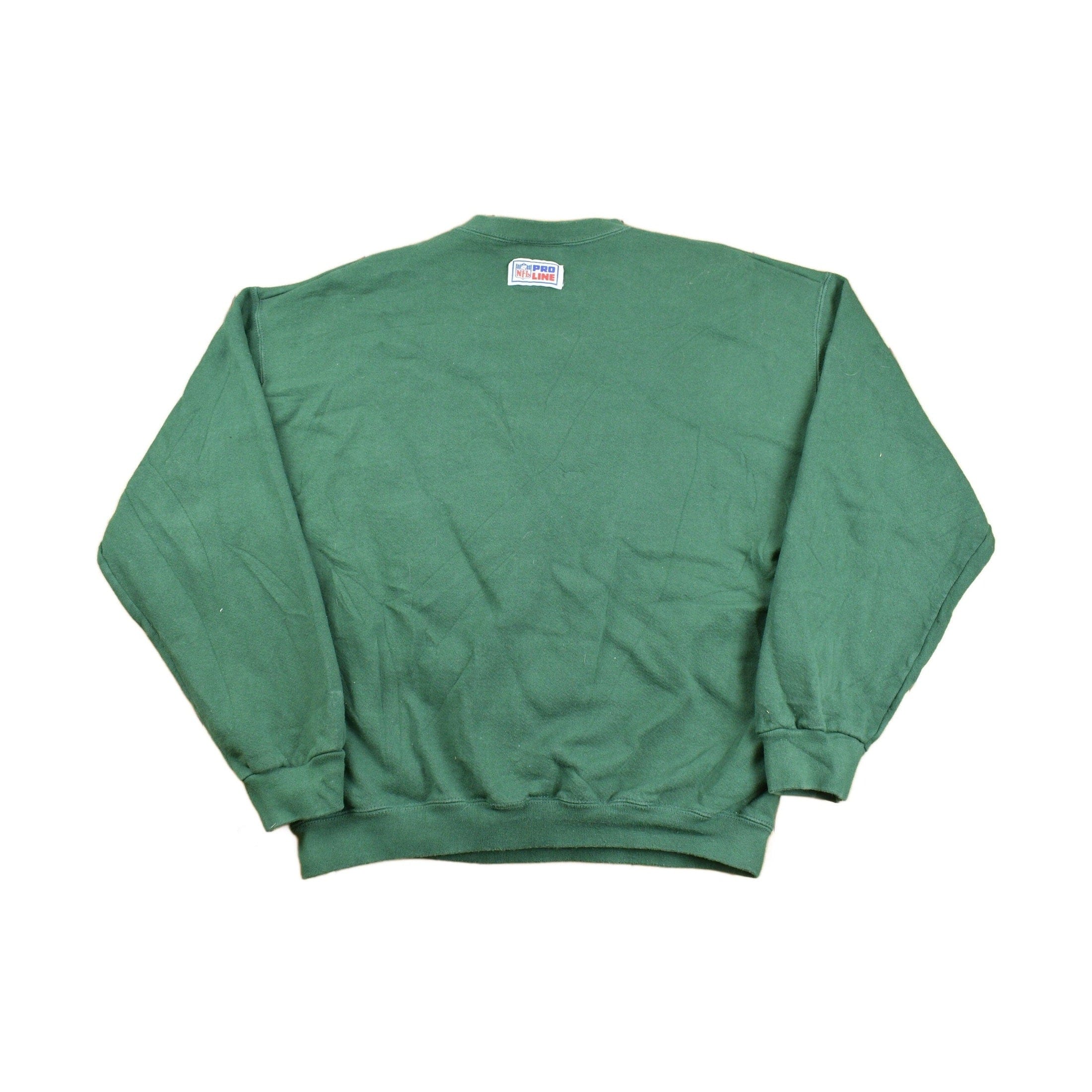Vintage 1990s NFL Green Bay Packers Crewneck Sweatshirt Men's Medium - Image 2