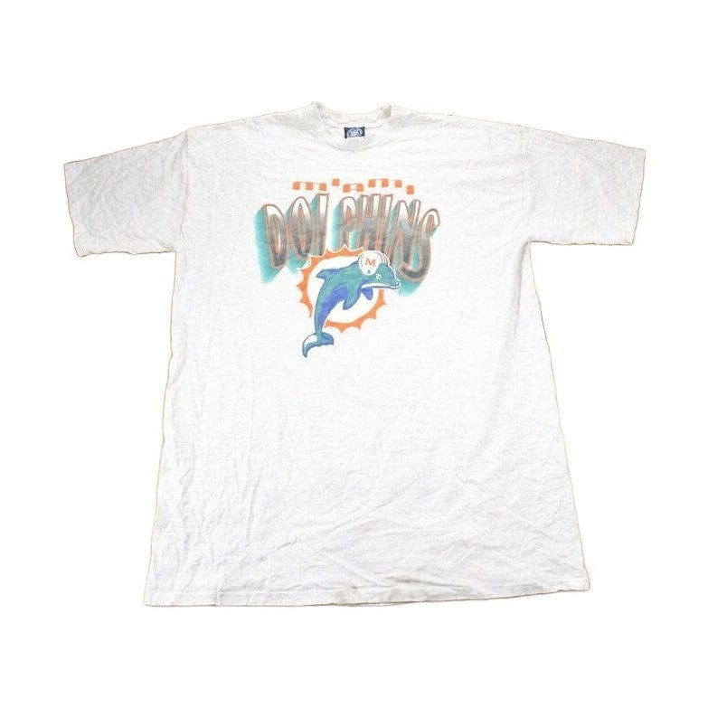 Vintage 1990s NFL Miami Dolphins T-Shirt Men's 2XL