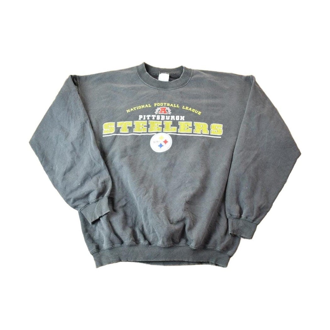 Vintage 1990s NFL Pittsburgh Steelers Crewneck Sweatshirt Men's XL