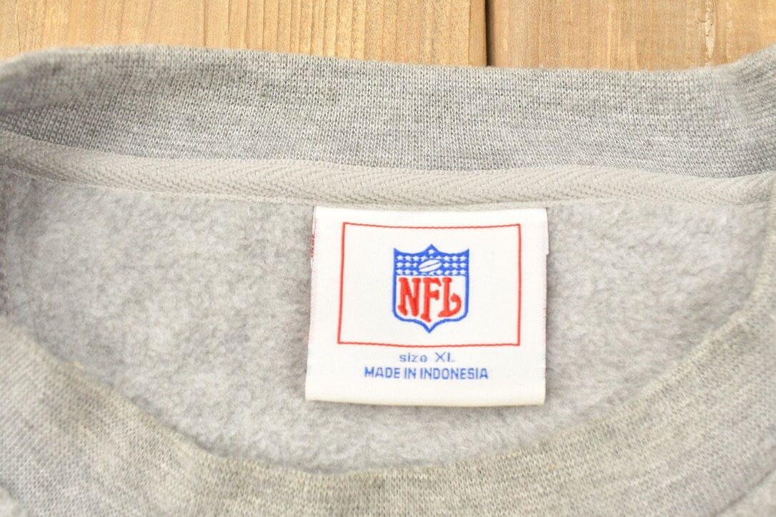 Vintage 1990s NFL Pittsburgh Steelers Fleece Crewneck Sweatshirt Men's XL - Image 3