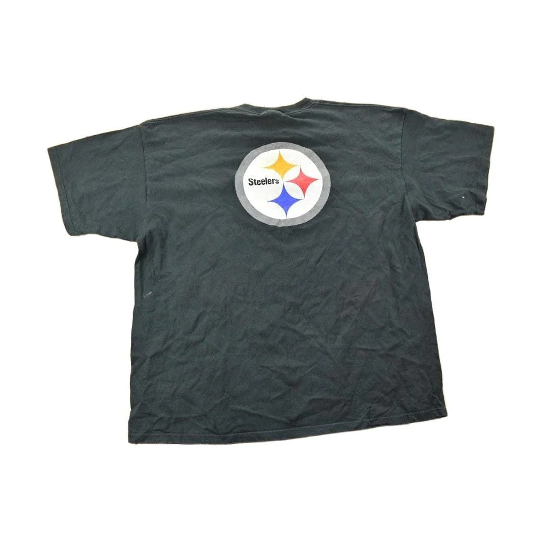 Vintage 1990s Nike Pittsburgh Steelers NFL Graphic T-Shirt Men's 2XL