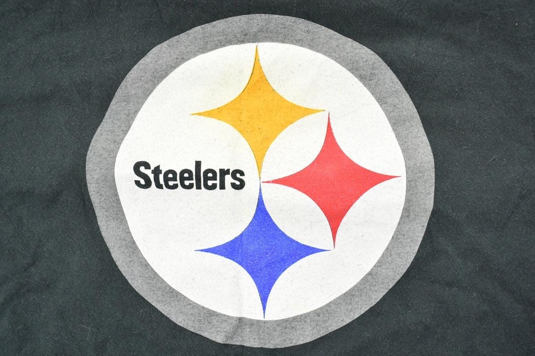 Vintage 1990s Nike Pittsburgh Steelers NFL Graphic T-Shirt Men's 2XL - Image 4