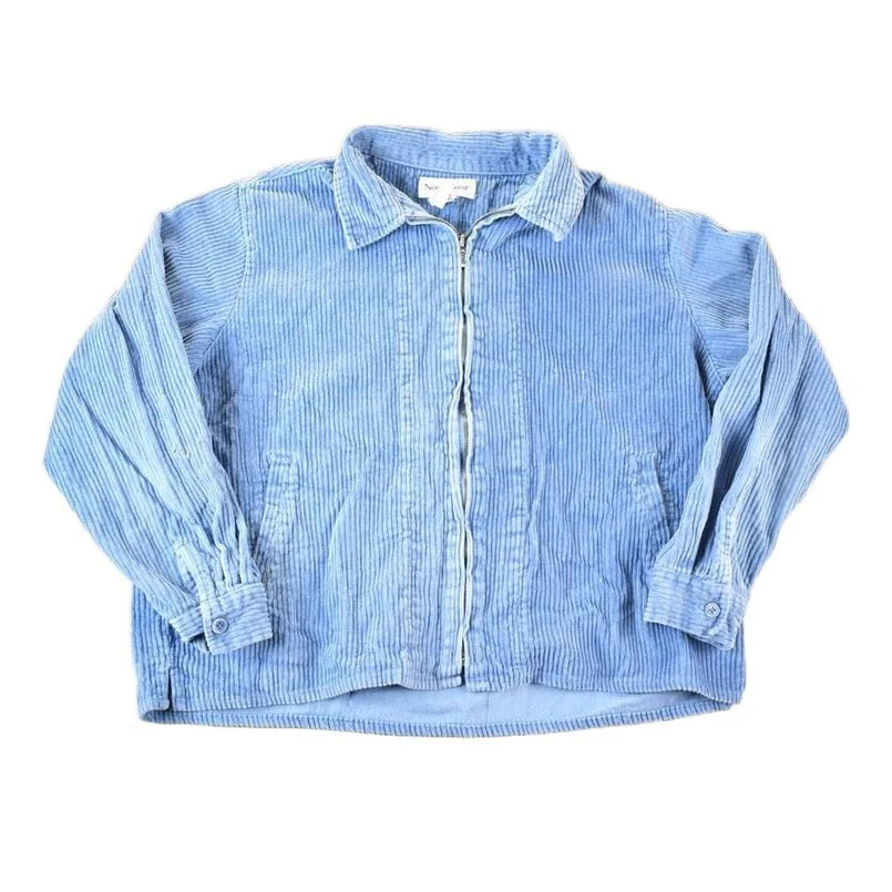 Vintage 1990s North Crest Zip Up Shirt Mens L