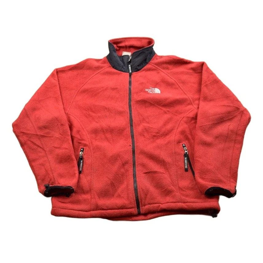 Vintage 1990s North Face Fleece Full Zip Sweater Women's M