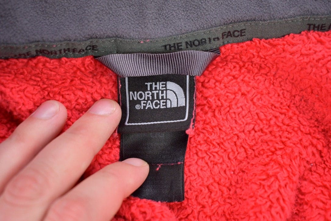 Vintage 1990s North Face Zip Up Fleece Sweater Men's Small - Image 3
