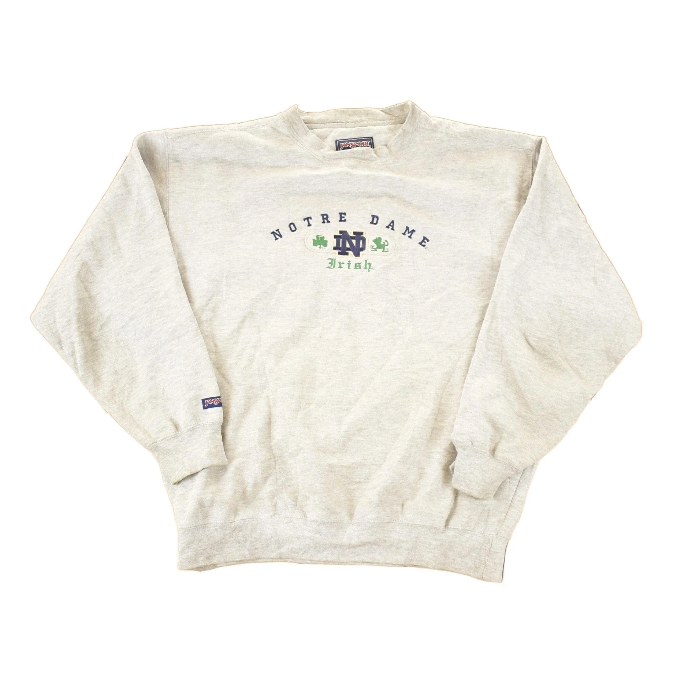 Vintage 1990s Notre Dame University Crewneck Mens L