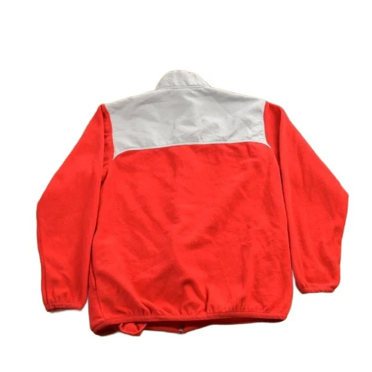 Vintage 1990s Ohio State University Buckeyes Collegiate Zip Up Nike Fleece Sweater Men's M - Image 2