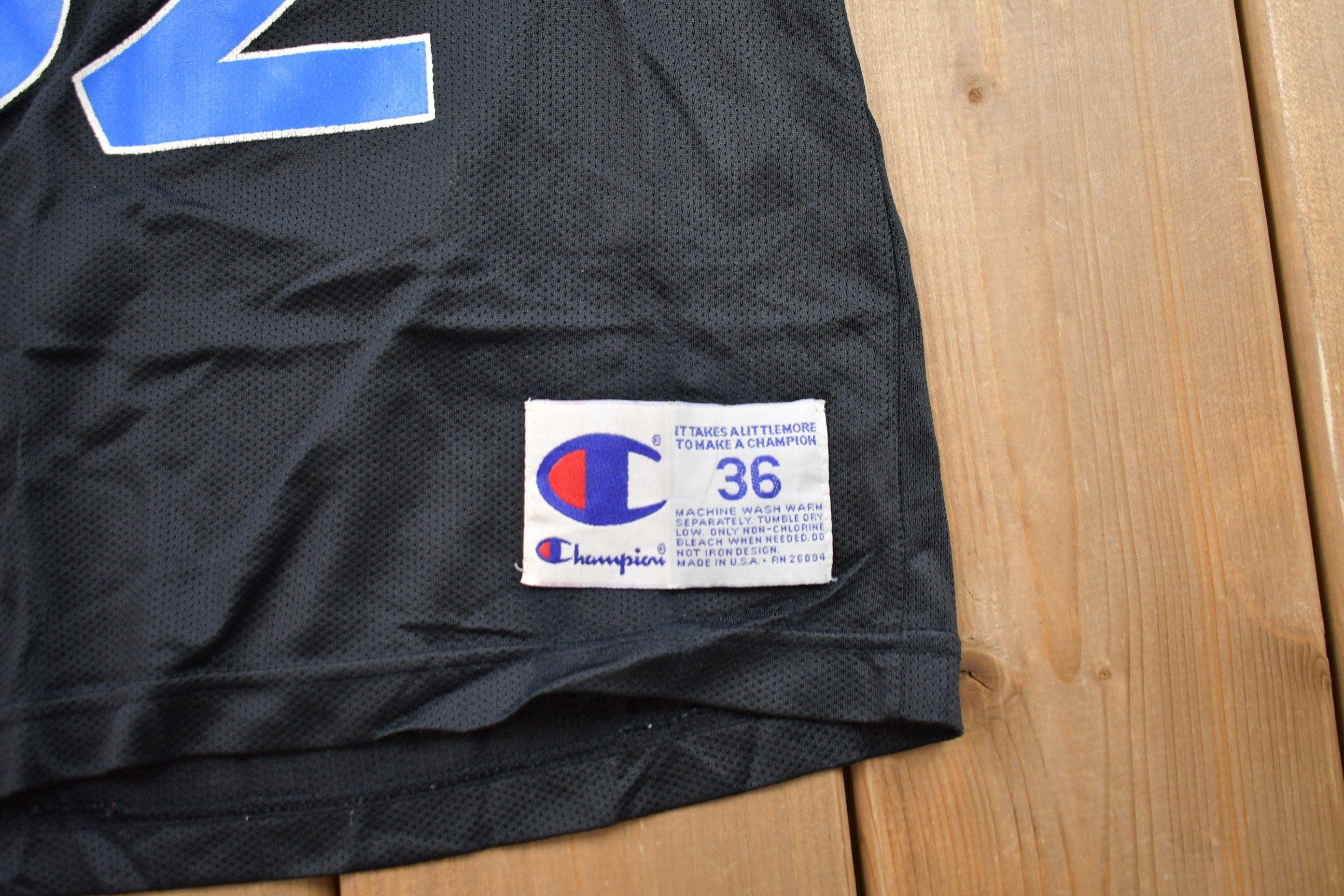 Vintage 1990s Orlando Magic Shaquille O'Neal NBA Champion Basketball Jersey Men's Small - Image 3