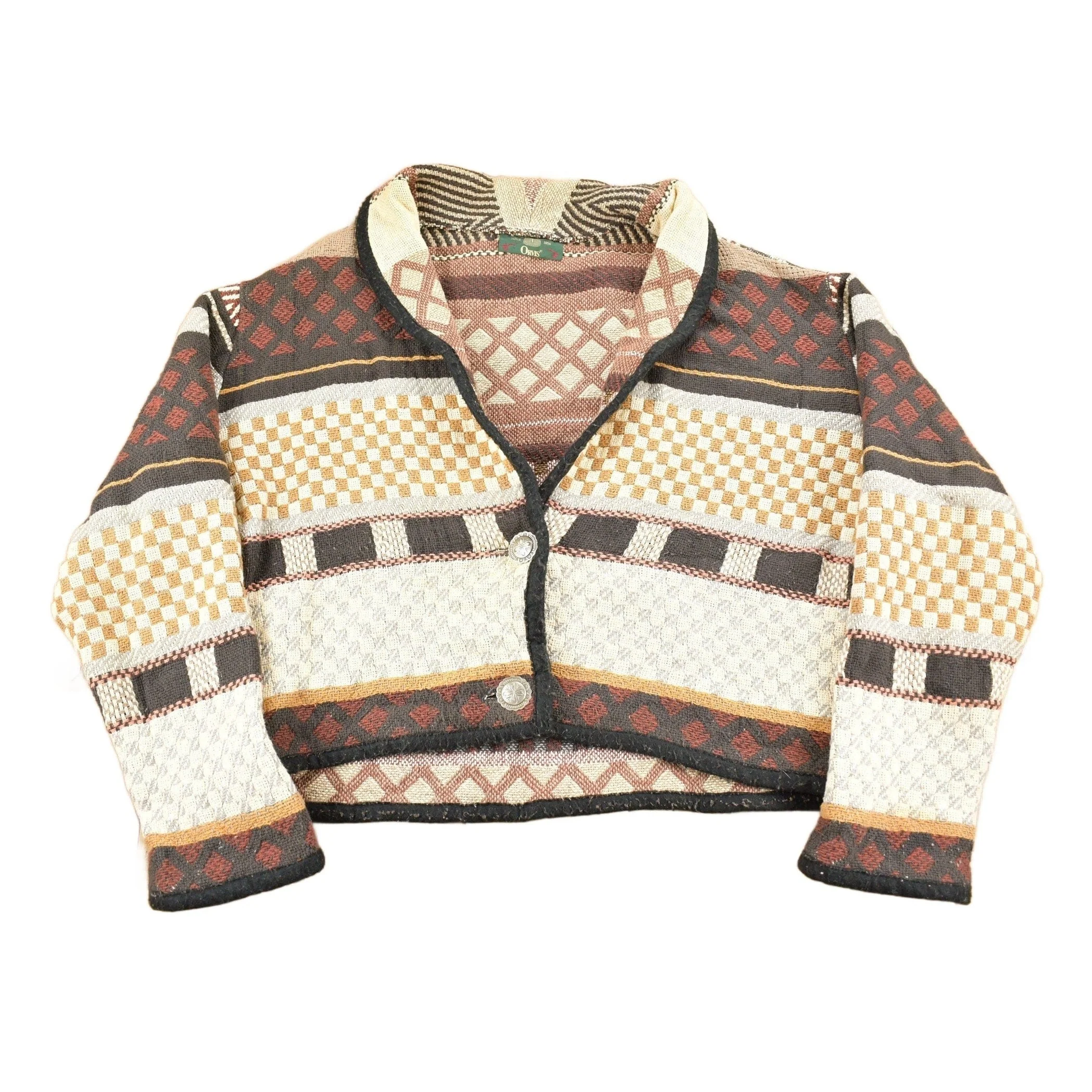 Vintage 1990s Orvis Button Up Carpet Jacket Men's Large