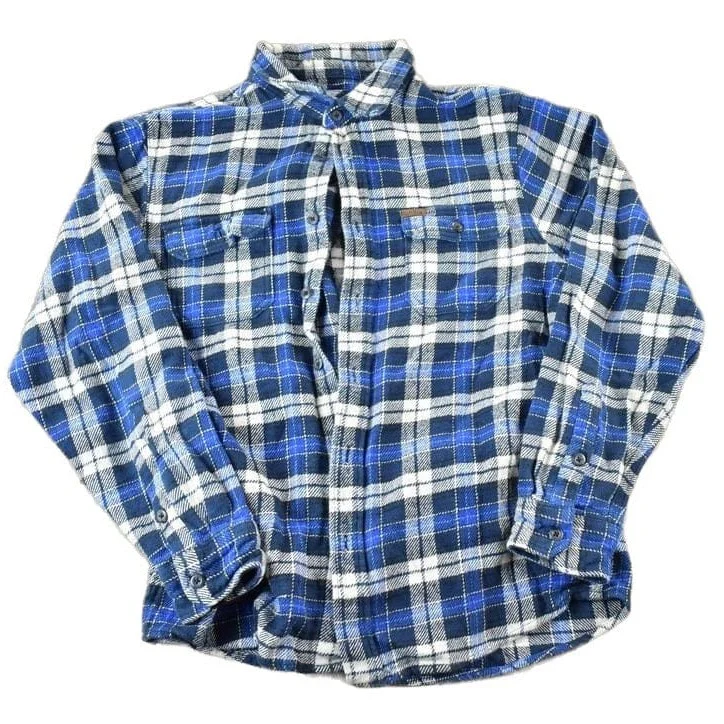 Vintage 1990s Orvis Plaid Western Button Up Shirt Men's M