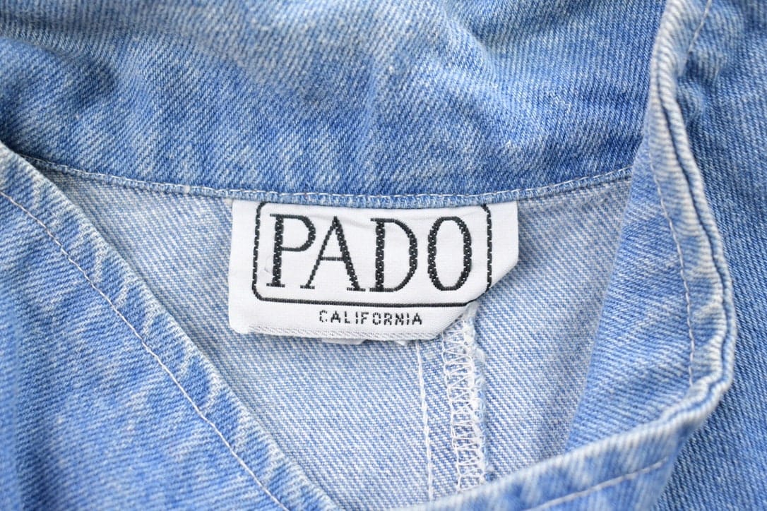 Vintage 1990s Pado California Western Theme Button Up Jean Shirt Men's 2XL - Image 5