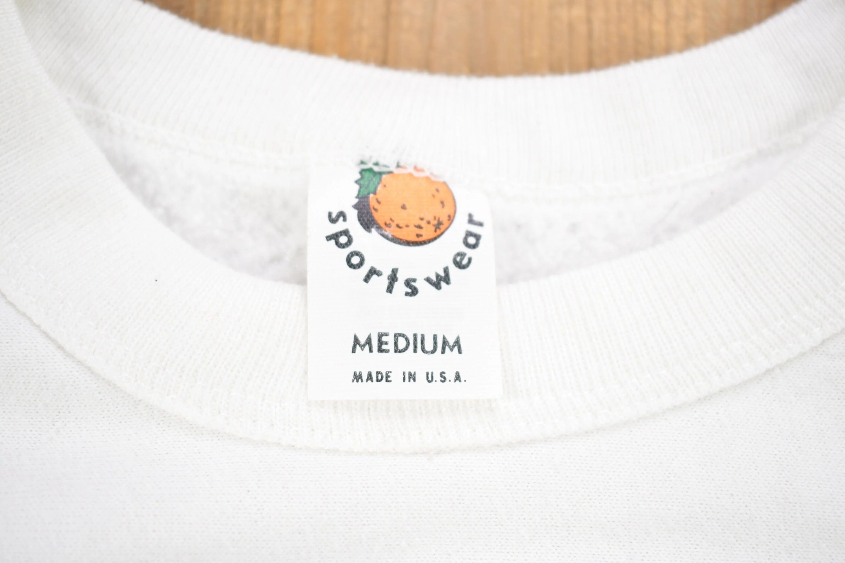Vintage 1990s Pastel Florida Crewneck Short Sleeve Sweatshirt Men's Small - Image 3