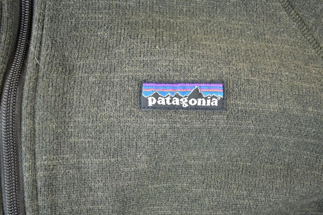 Vintage 1990s Patagonia Fleece Outdoorsman Sweater Men's Large - Image 3