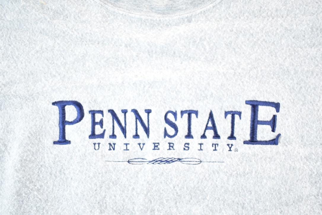 Vintage 1990s Penn State University Crewneck Mens XL - Image 3