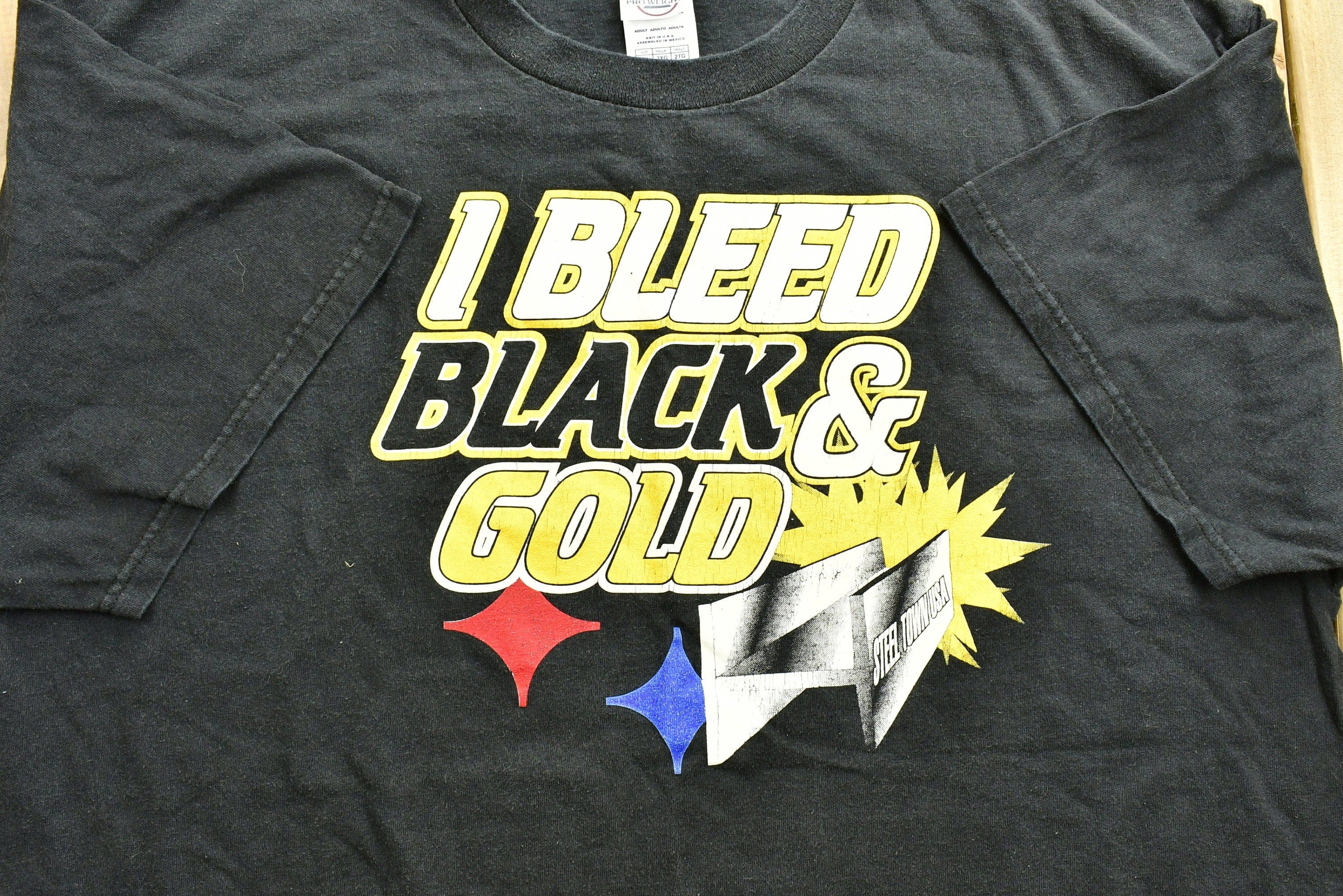 Vintage 1990s Pittsburgh Steelers Football T-Shirt Men's 2XL - Image 3