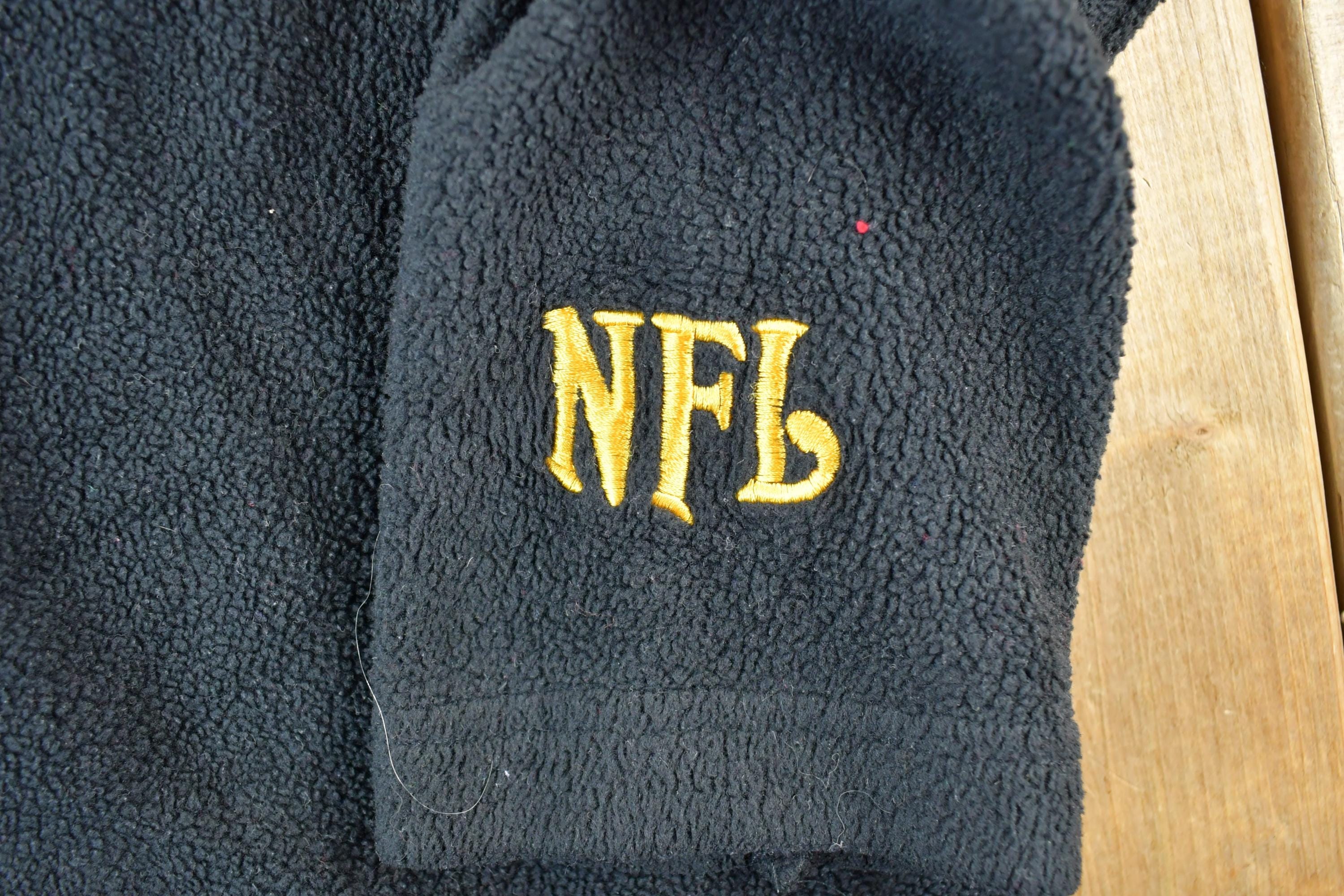 Vintage 1990s Pittsburgh Steelers NFL Crewneck Fleece Sweatshirt Mens L - Image 2