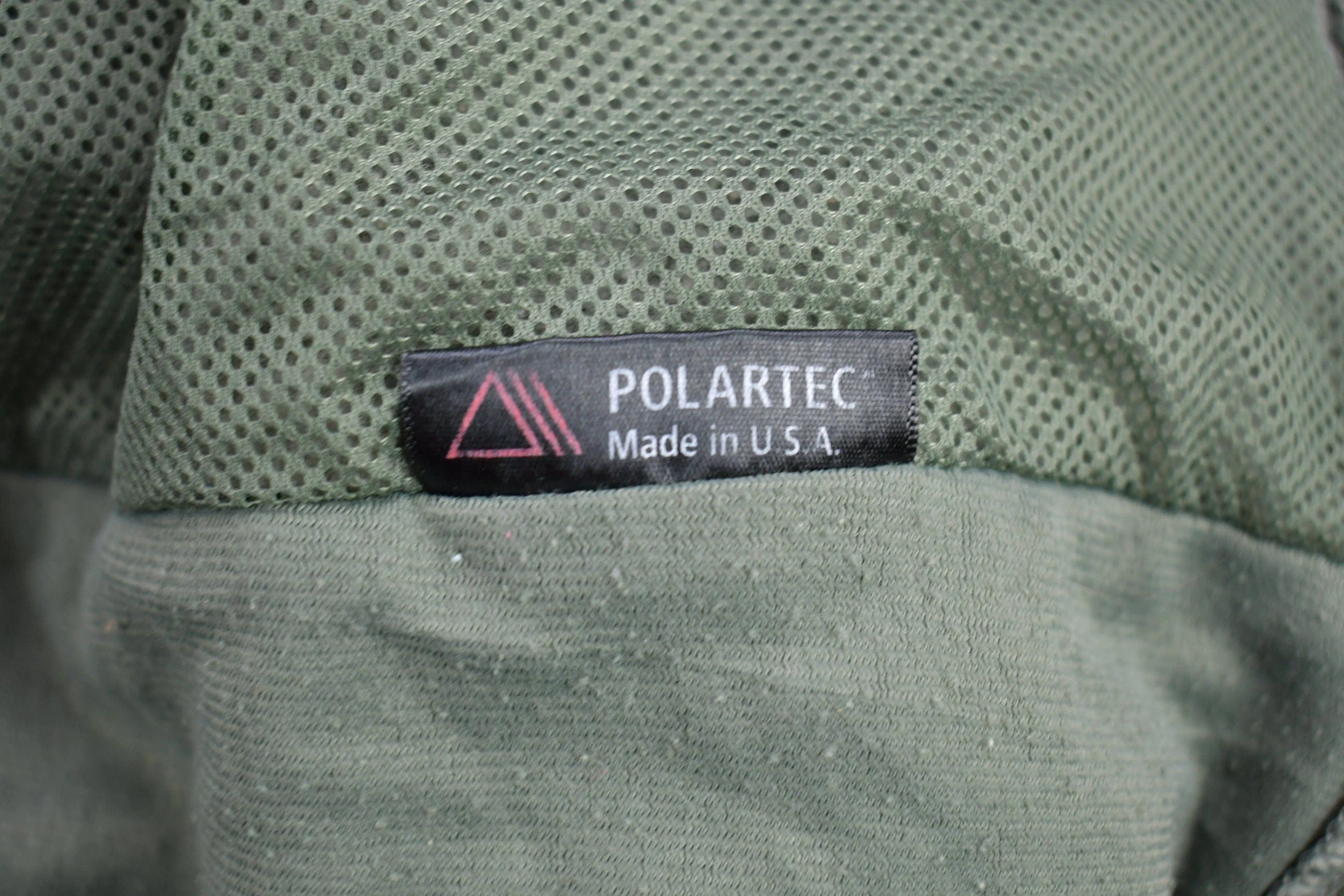 Vintage 1990s Polartec Zip Up Fleece Sweater Men's Small - Image 4