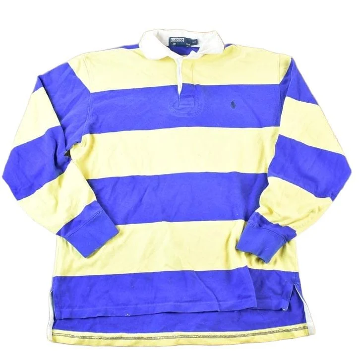 Vintage 1990s Polo By Ralph Lauren Quarter Button Up Shirt Mens S