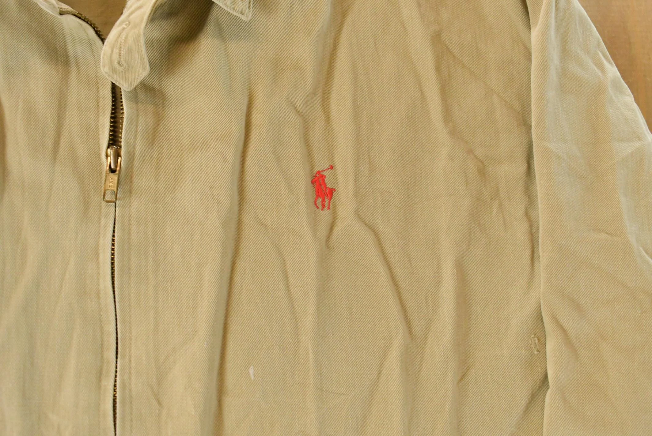 Vintage 1990s Polo Ralph Lauren Harrington Jacket Men's Medium - Image 3