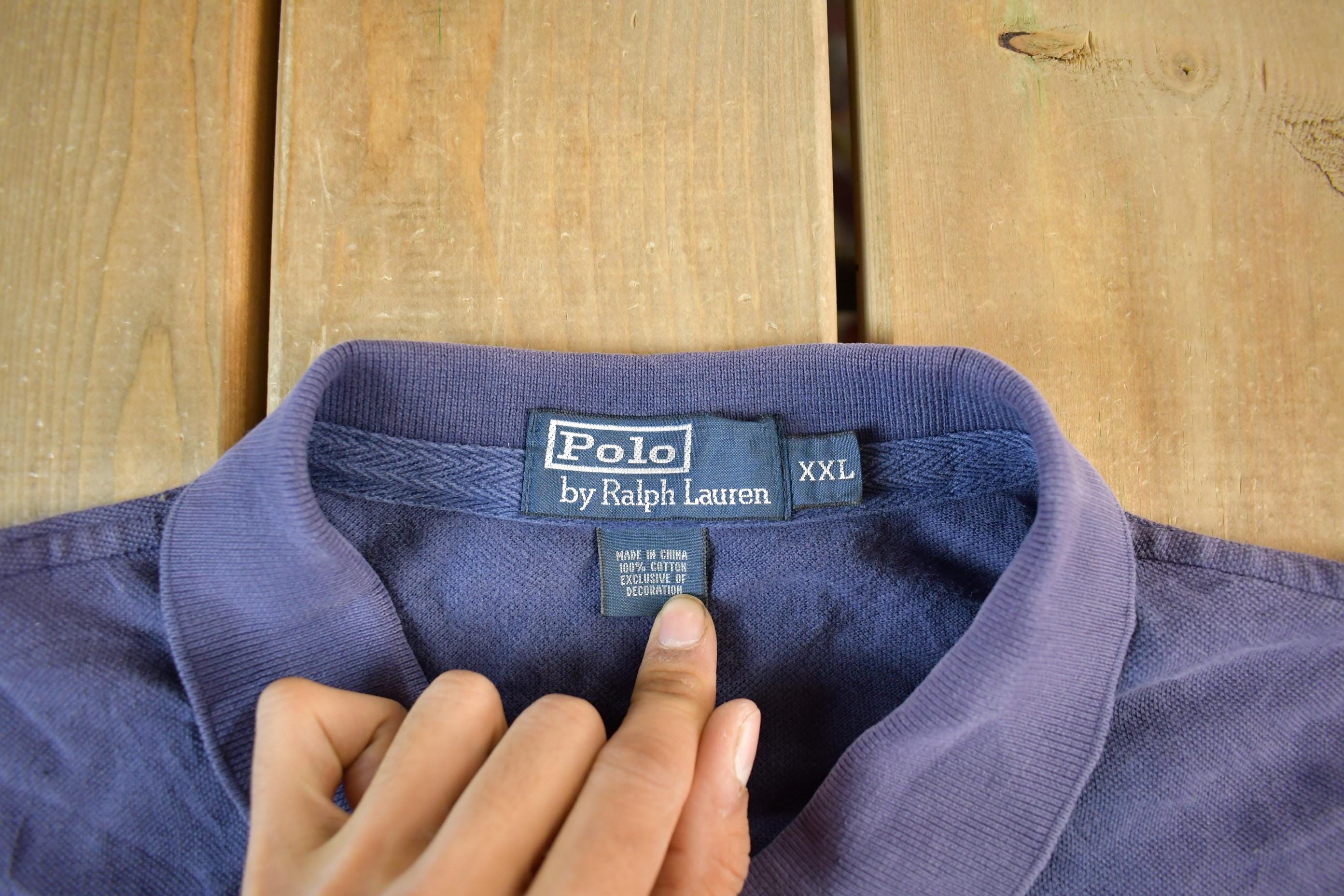 Vintage 1990s Polo Ralph Lauren Sailing Polo Shirt Men's 2XL - Image 5