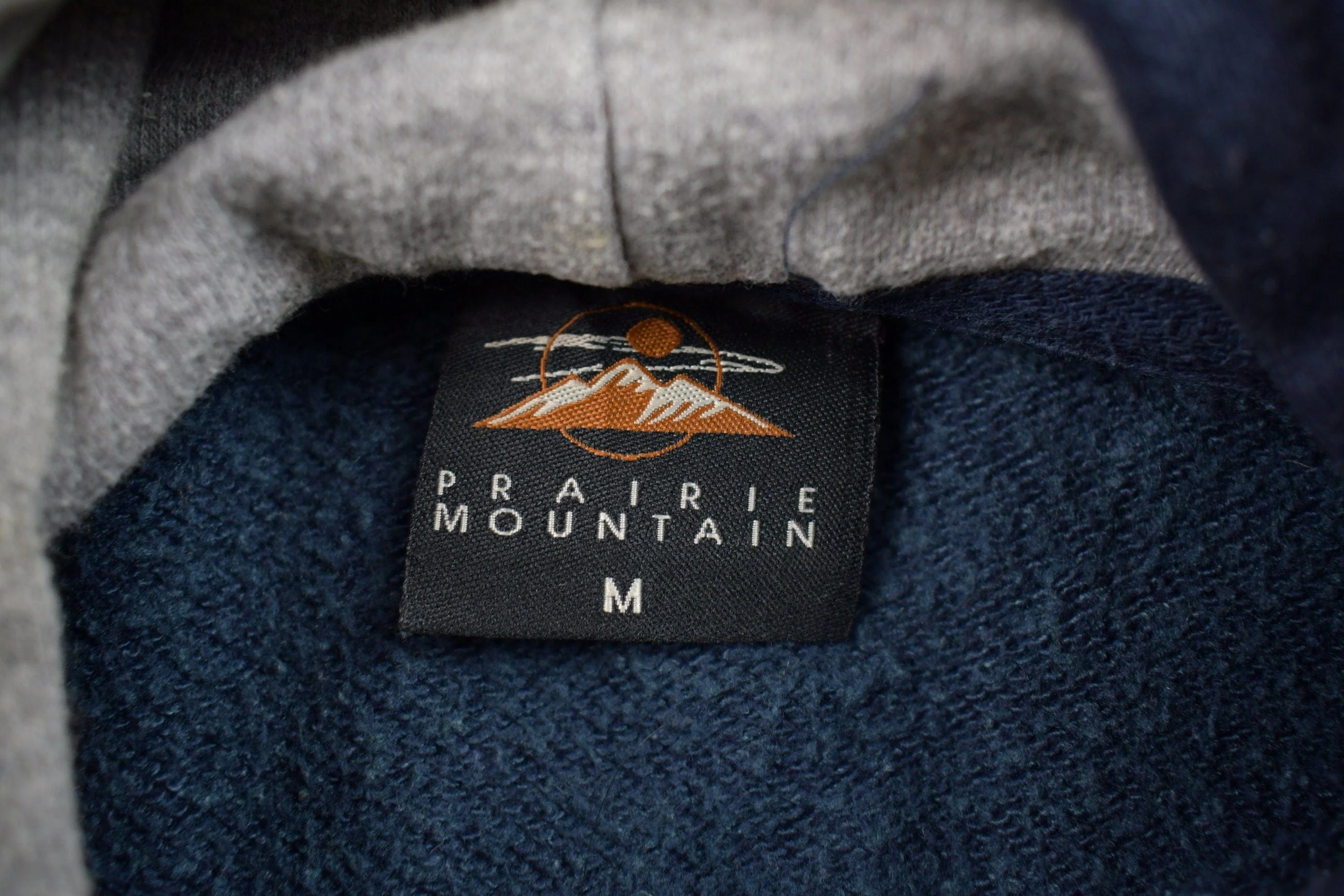 Vintage 1990s Prairie Mountain Alaska Hoodie Men's Large - Image 3