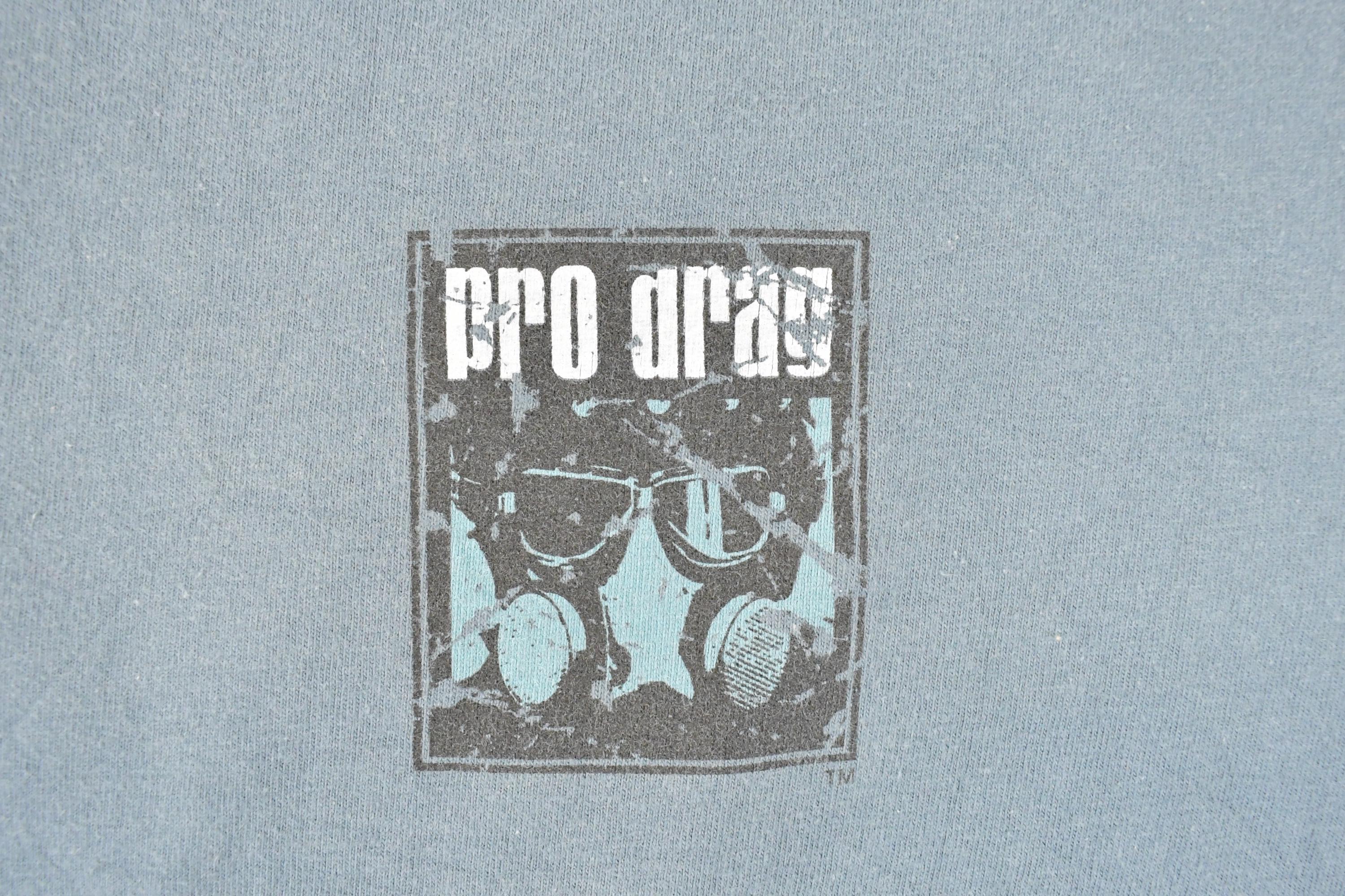 Vintage 1990s Pro Drag Disturb The Peace Souvenir Racing T-Shirt Men's L - Image 4