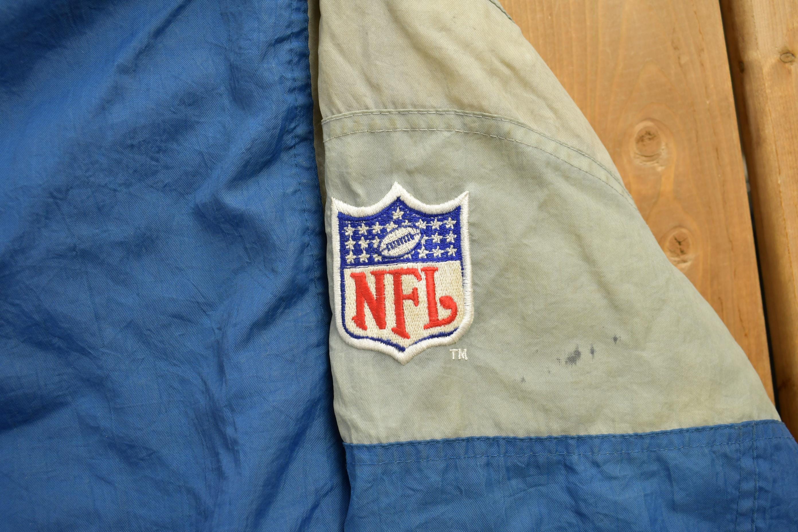 Vintage 1990s Pro Line Dallas Cowboys Windbreaker Jacket Men's 2XL - Image 6
