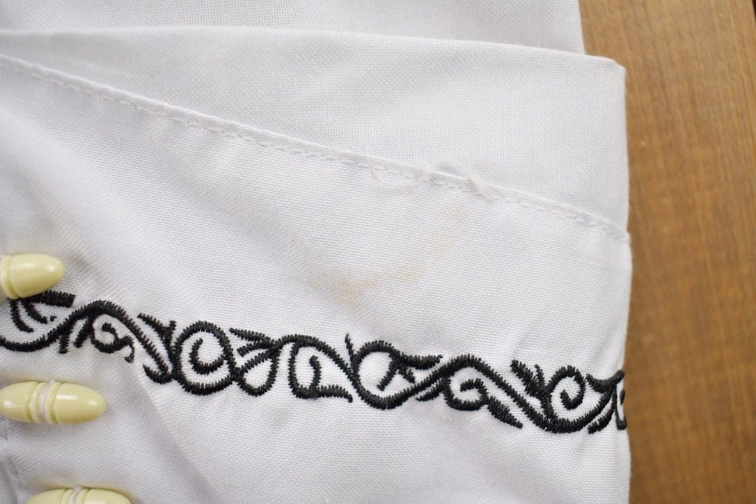 Vintage 1990s Rodeo Rider Button Up Shirt Men's Large - Image 8