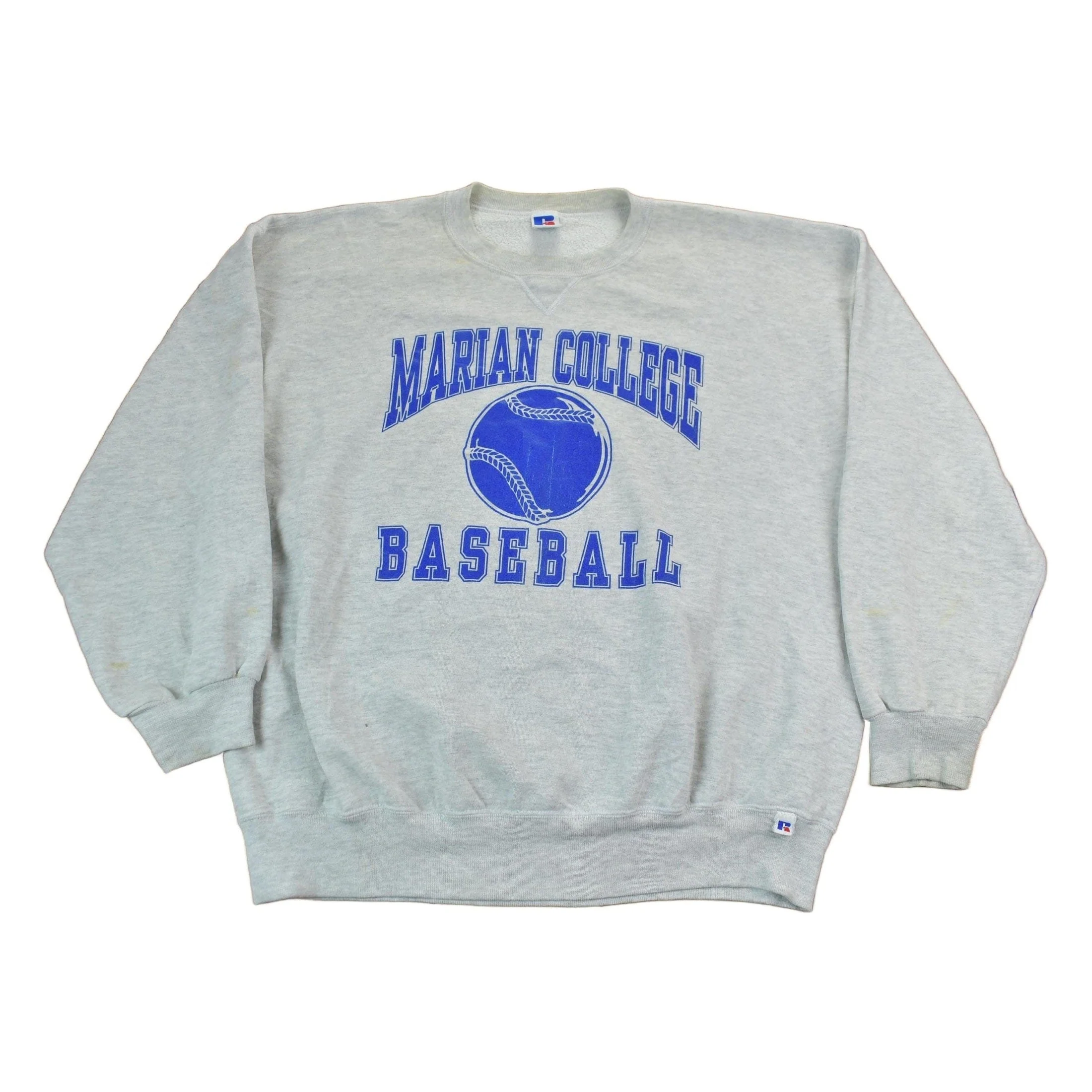 Vintage 1990s Marian College Crewneck Sweatshirt Men's 2XL